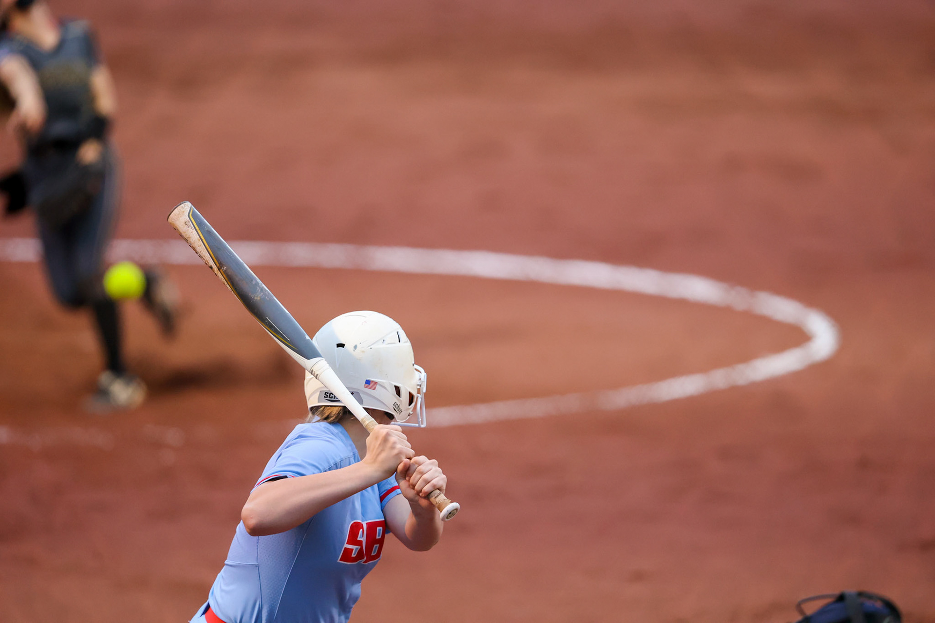St. Benedict Softball vs Millington on Senior Night at St. Benedict at Auburndale in Memphis, TN on April 20, 2022. (Ryan Beatty/SBA)