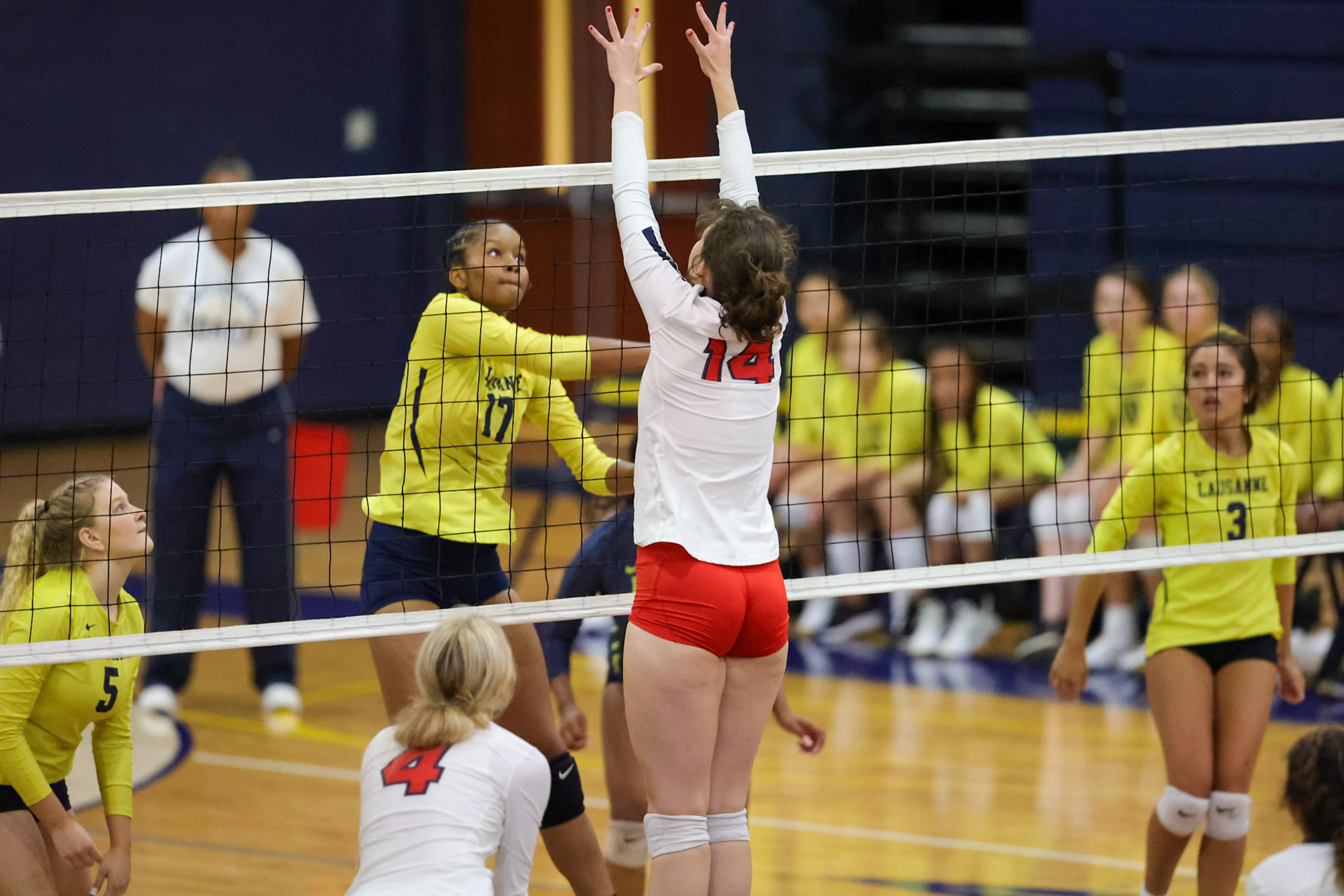 SBA Volleyball vs Lausanne on Wednesday, August 17, 2022. (Ryan Beatty/SBA)