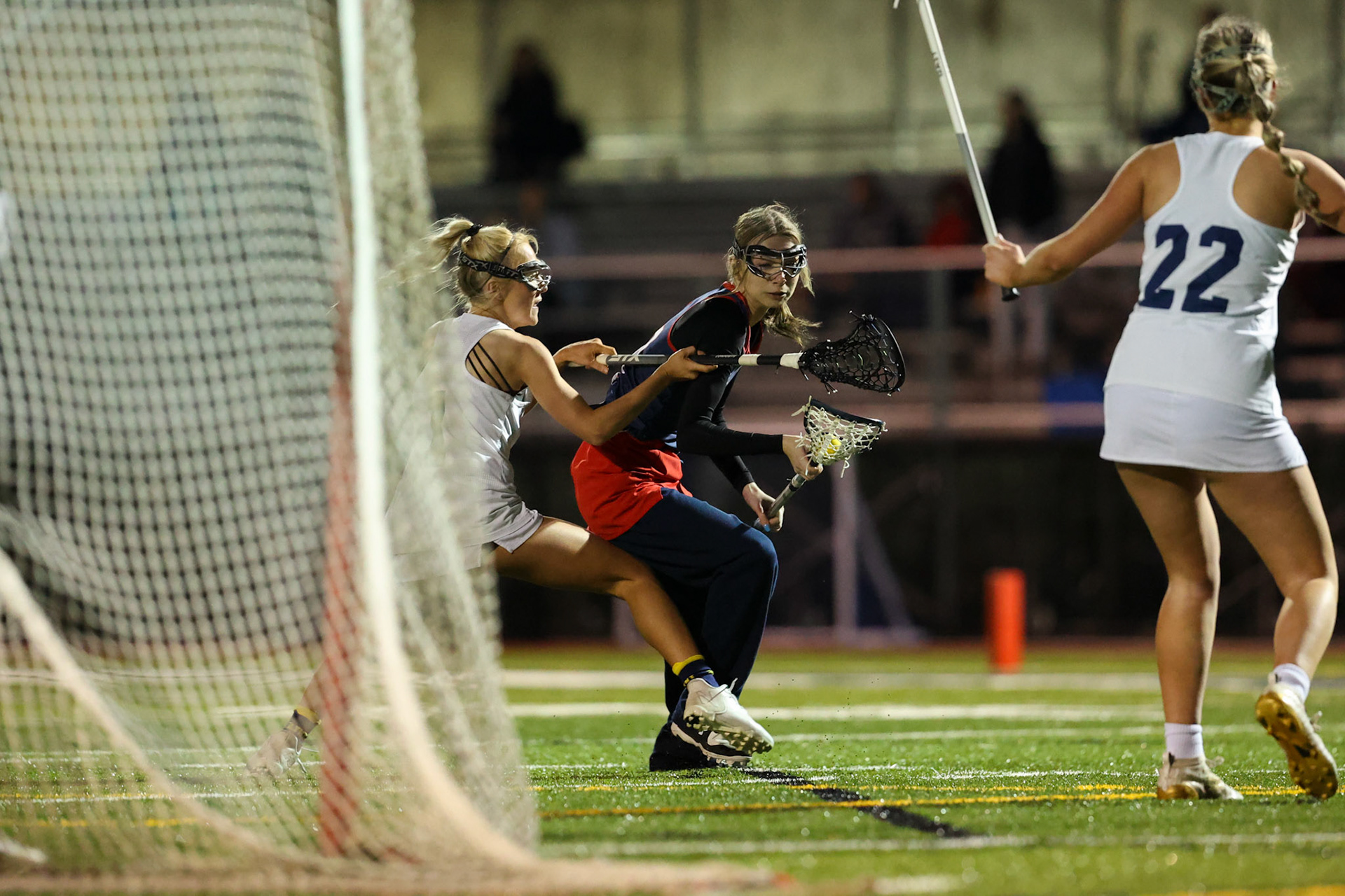 SBA Girls Lacrosse vs Lausanne on Wednesday, March 8, 2023. (Ryan Beatty Photo)