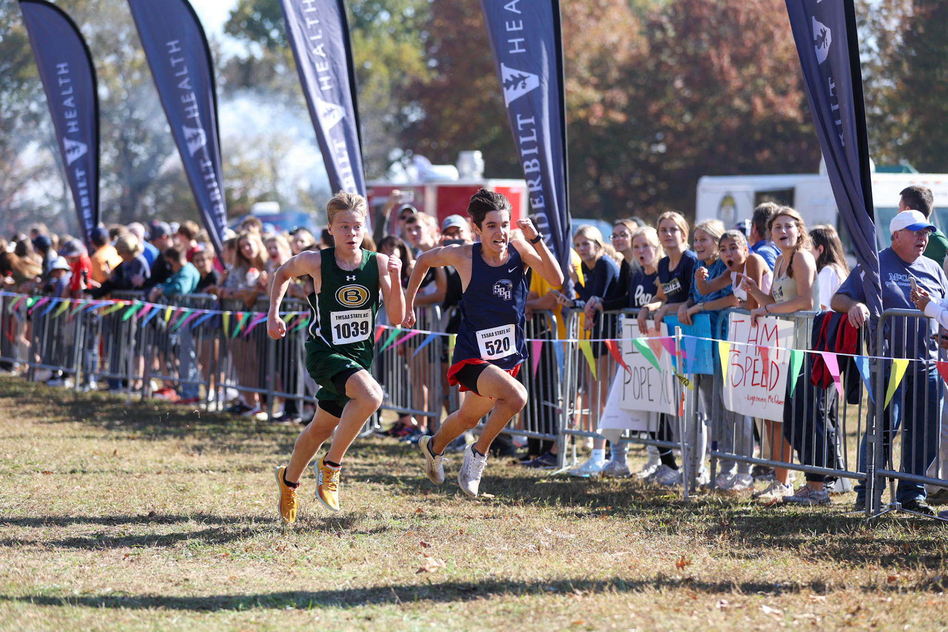 TSSAA Cross Country State Race on Nov. 3rd, 2022 in Hendersonville, TN. (Ryan Beatty/SBA)