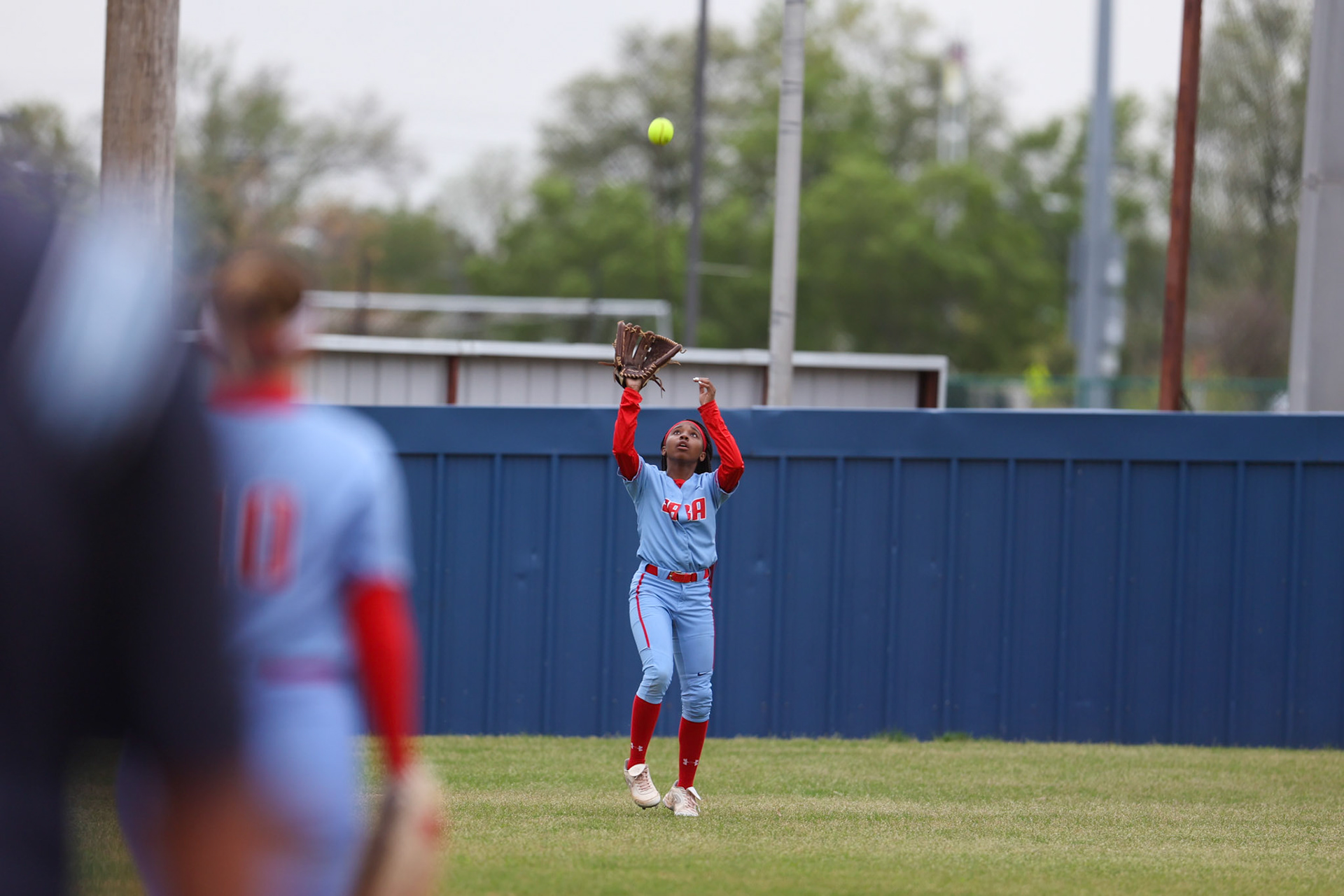 St. Benedict Softball vs Millington on Senior Night at St. Benedict at Auburndale in Memphis, TN on April 20, 2022. (Ryan Beatty/SBA)