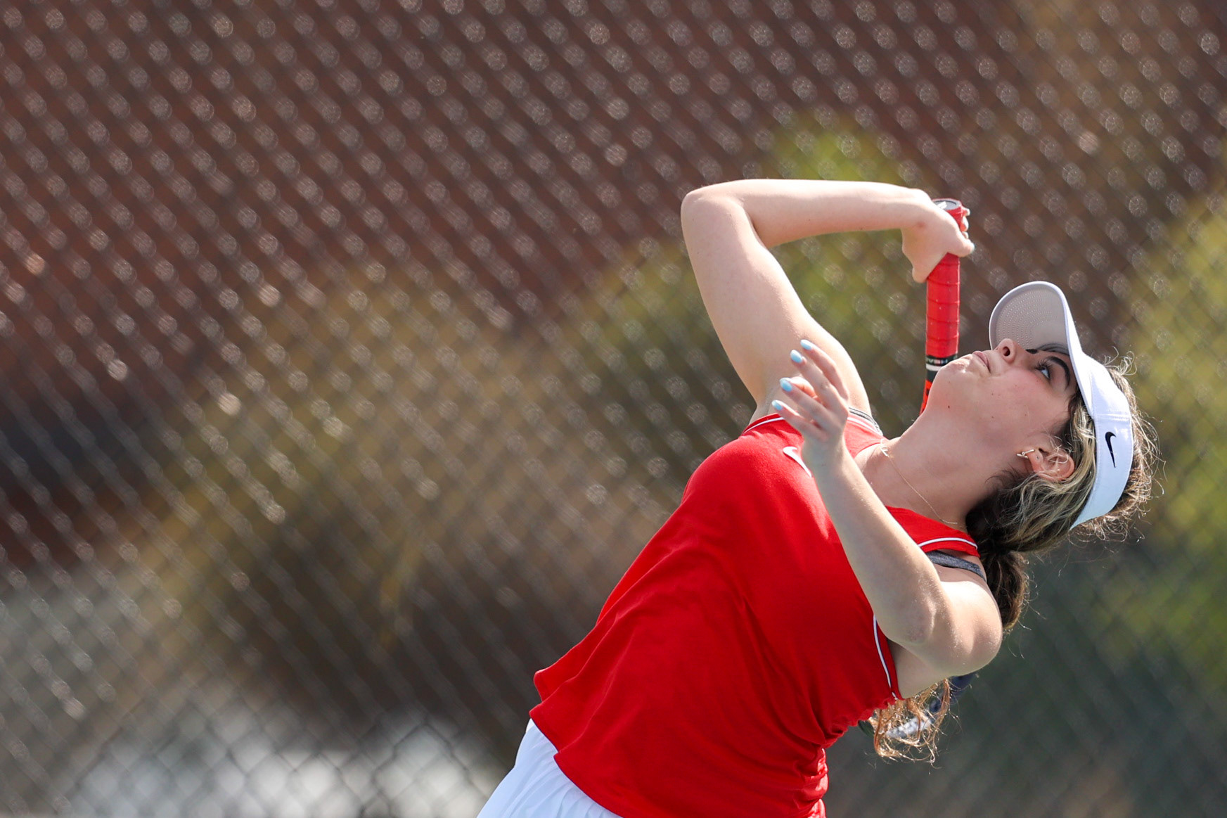St. Benedict Tennis vs St. Mary’s on April 5, 2022 at St. Benedict at Auburndale High School in Memphis, TN. (Ryan Beatty/SBA)