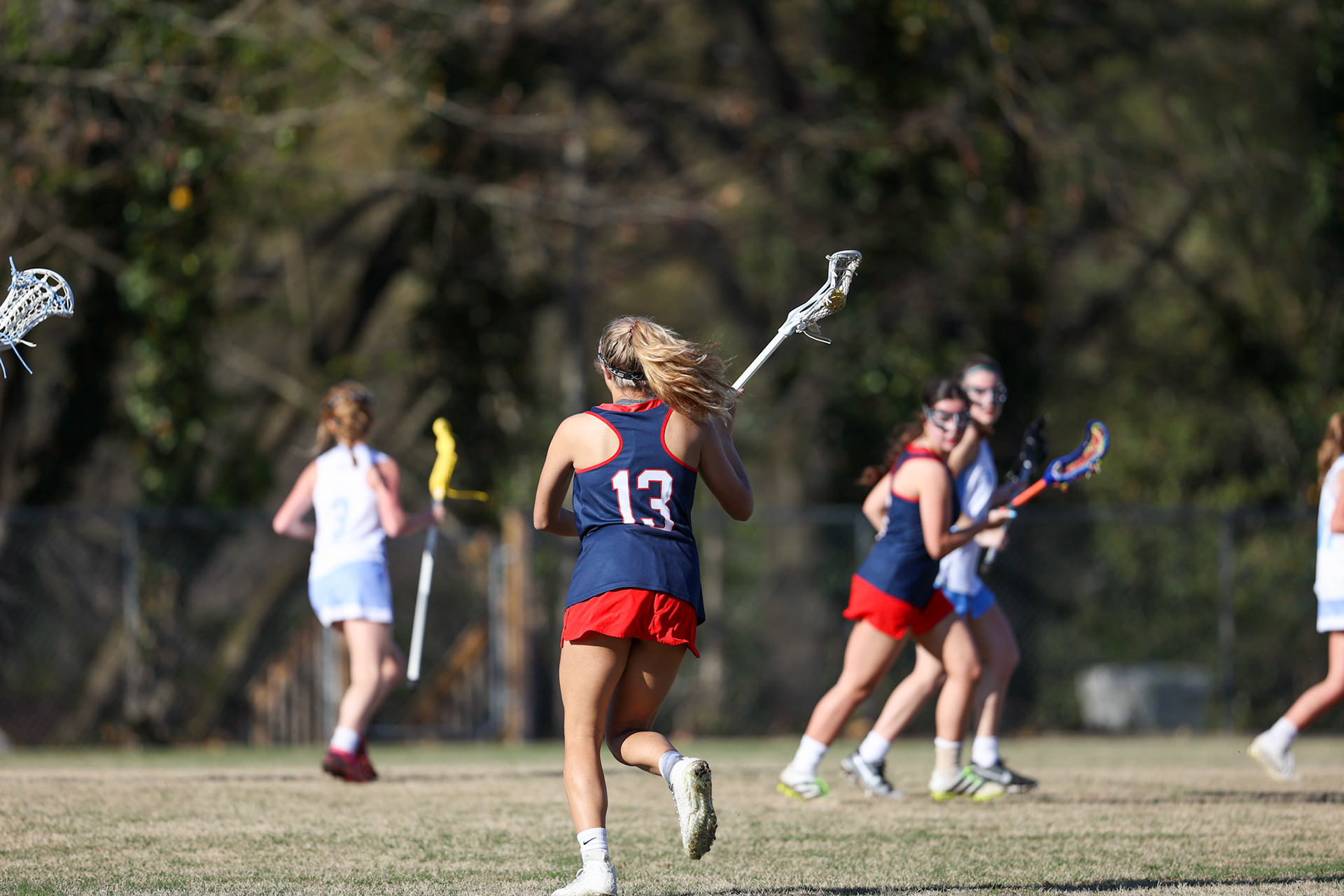 St. Benedict Girls Lacrosse vs St. Agnes on April 5, 2022 at St. Agnes Academy in Memphis, TN. (Ryan Beatty/SBA)