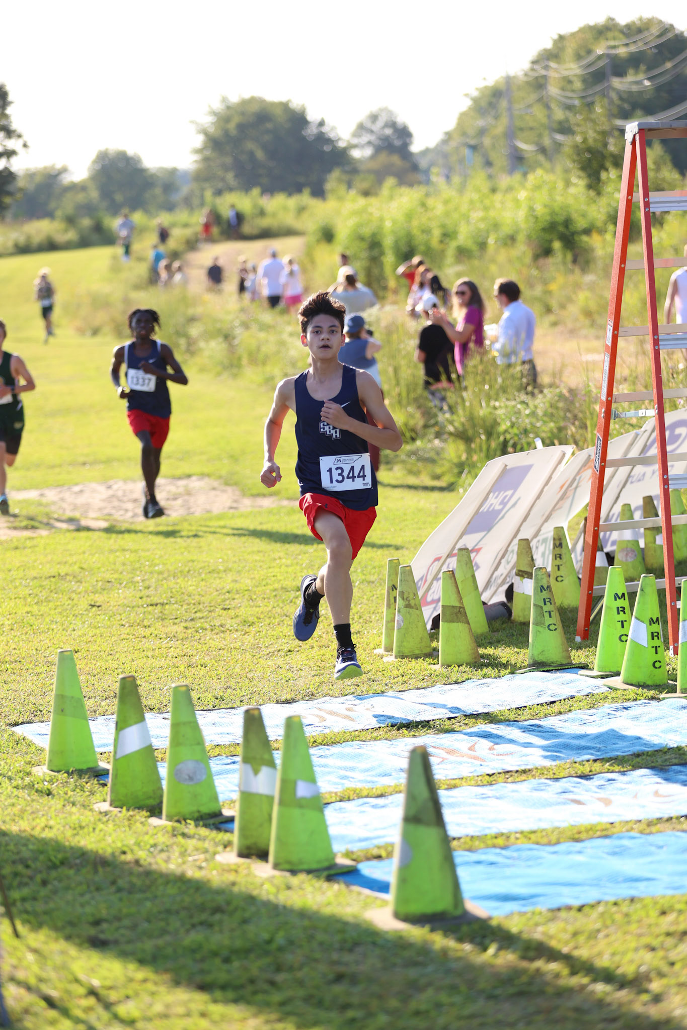 St. Benedict Cross Country MYA Meet 1 at Shelby Farms on Wednesday, September 14, 2022. (Ryan Beatty/SBA)