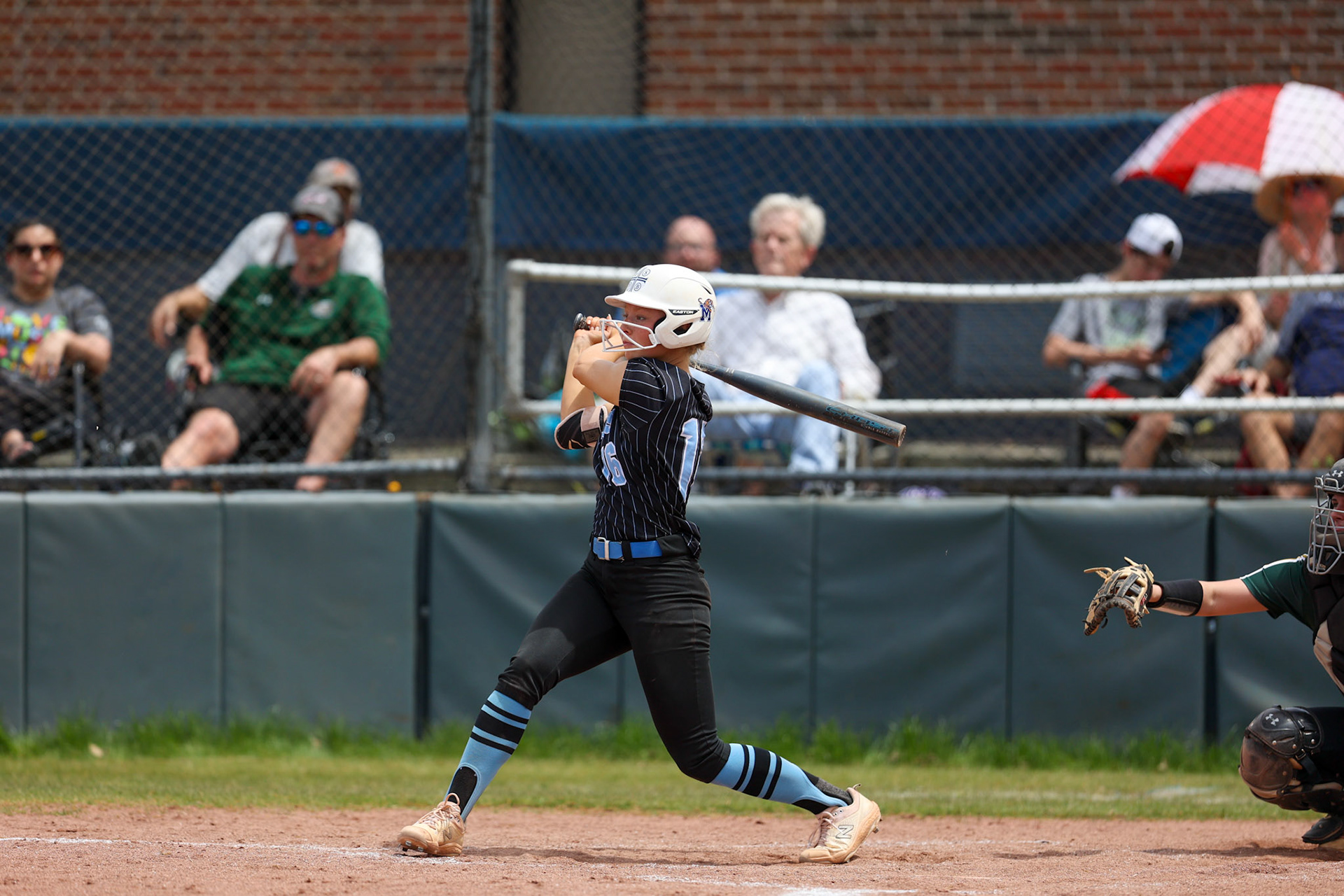 St. Benedict Softball vs Briarcrest at St. Benedict at Auburndale High School on April 23, 2022.  (Ryan Beatty/SBA)