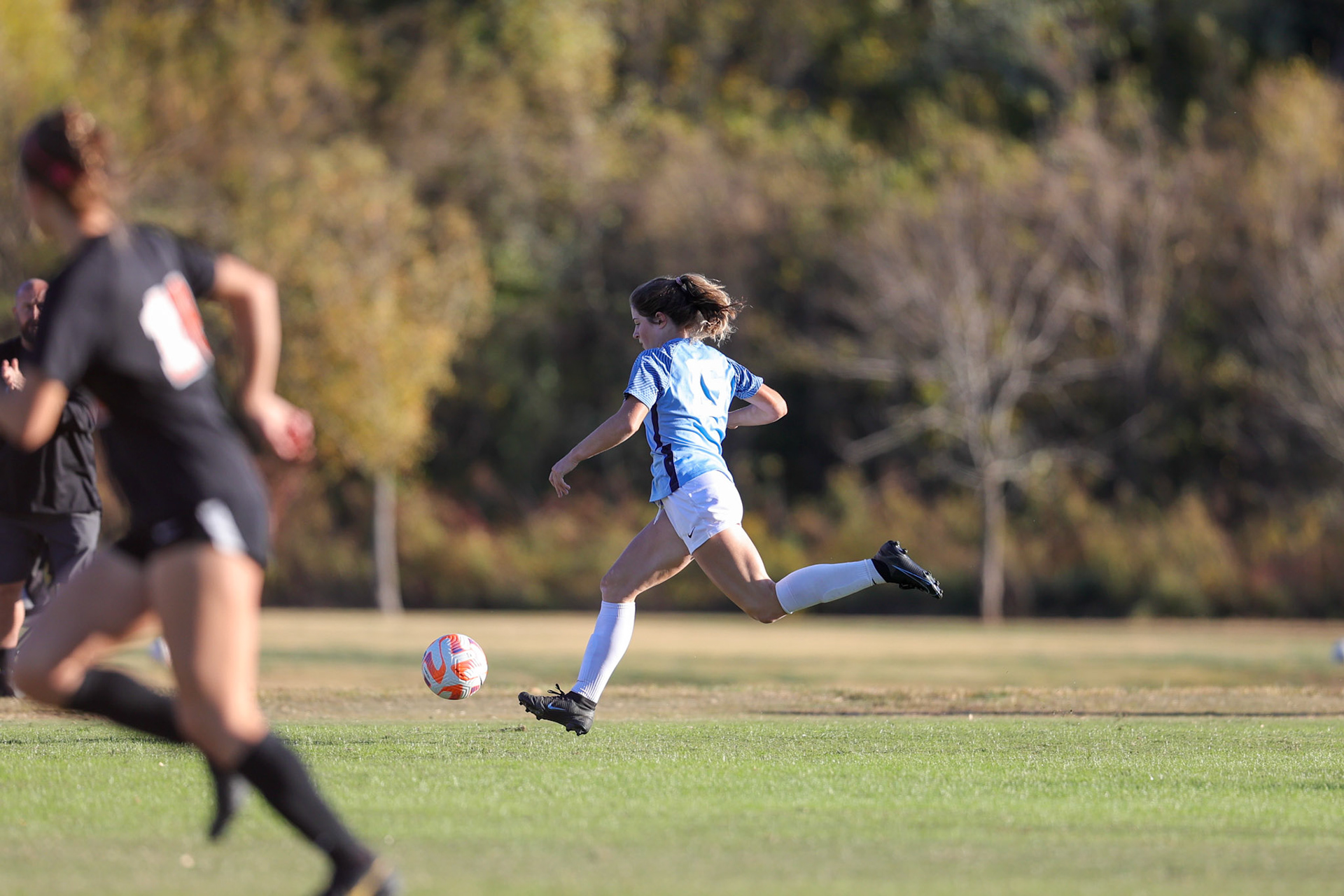 SBA Girl’s Soccer vs. Ensworth in the first round of the TSSAA State Tournament in Nashville, TN, on Oct. 17, 2022. (Ryan Beatty/SBA)