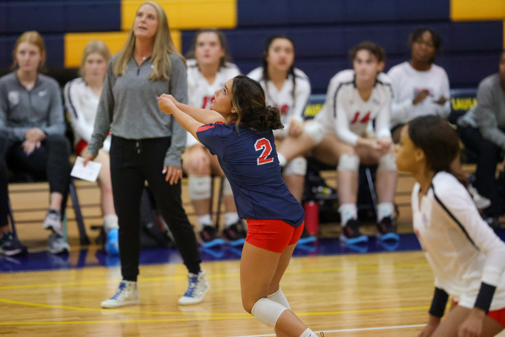 SBA Volleyball vs Lausanne on Wednesday, August 17, 2022. (Ryan Beatty/SBA)