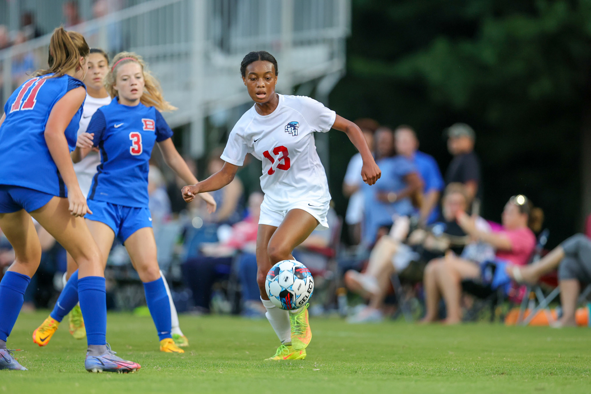 SBA Soccer vs Bartlett at Bartlett High School on Thursday, August 18, 2022. (Ryan Beatty/SBA)