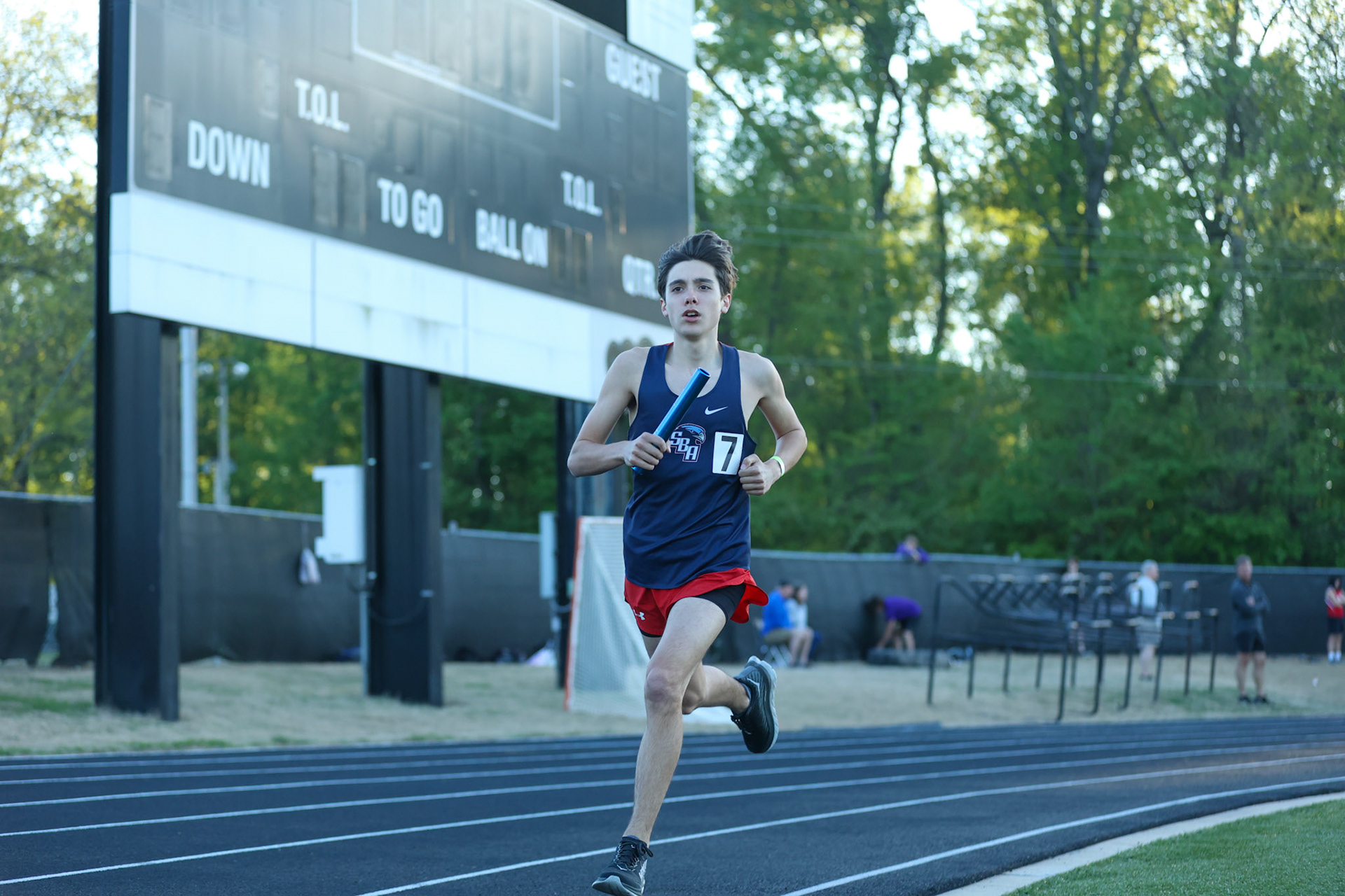 SBA Track at Houston Classic on Friday, April 14, 2023, at Houston High School in Memphis, TN. (Ryan Beatty Photo)