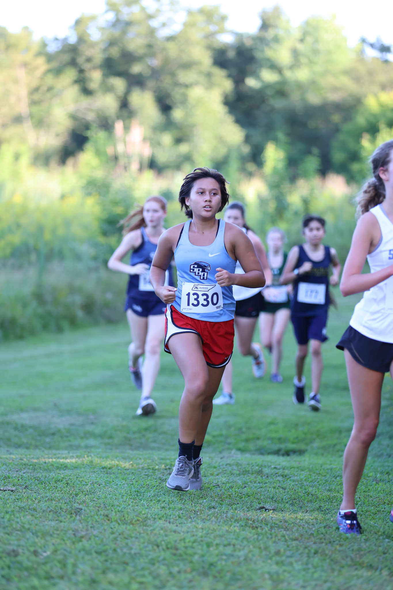 St. Benedict Cross Country MYA Meet 1 at Shelby Farms on Wednesday, September 14, 2022. (Ryan Beatty/SBA)