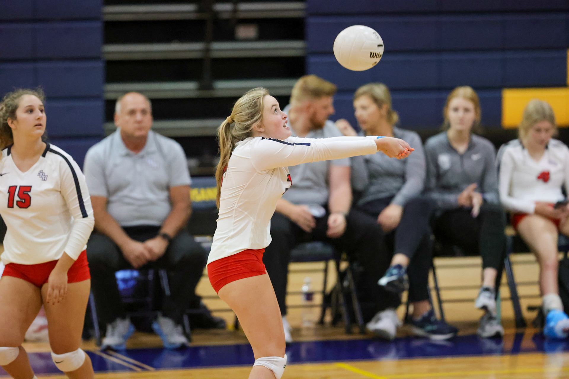 SBA Volleyball vs Lausanne on Wednesday, August 17, 2022. (Ryan Beatty/SBA)