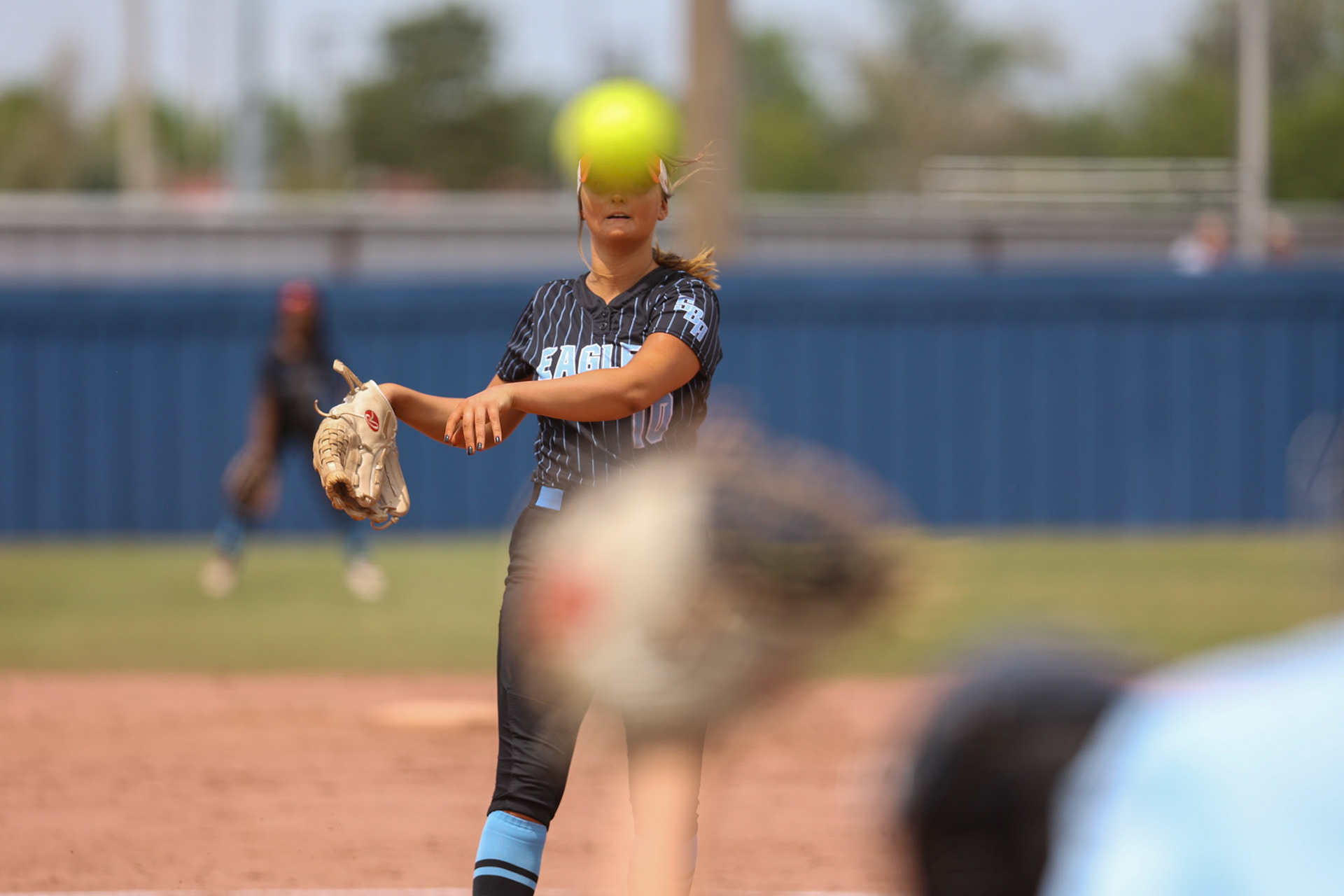 St. Benedict Softball vs Briarcrest at St. Benedict at Auburndale High School on April 23, 2022.  (Ryan Beatty/SBA)