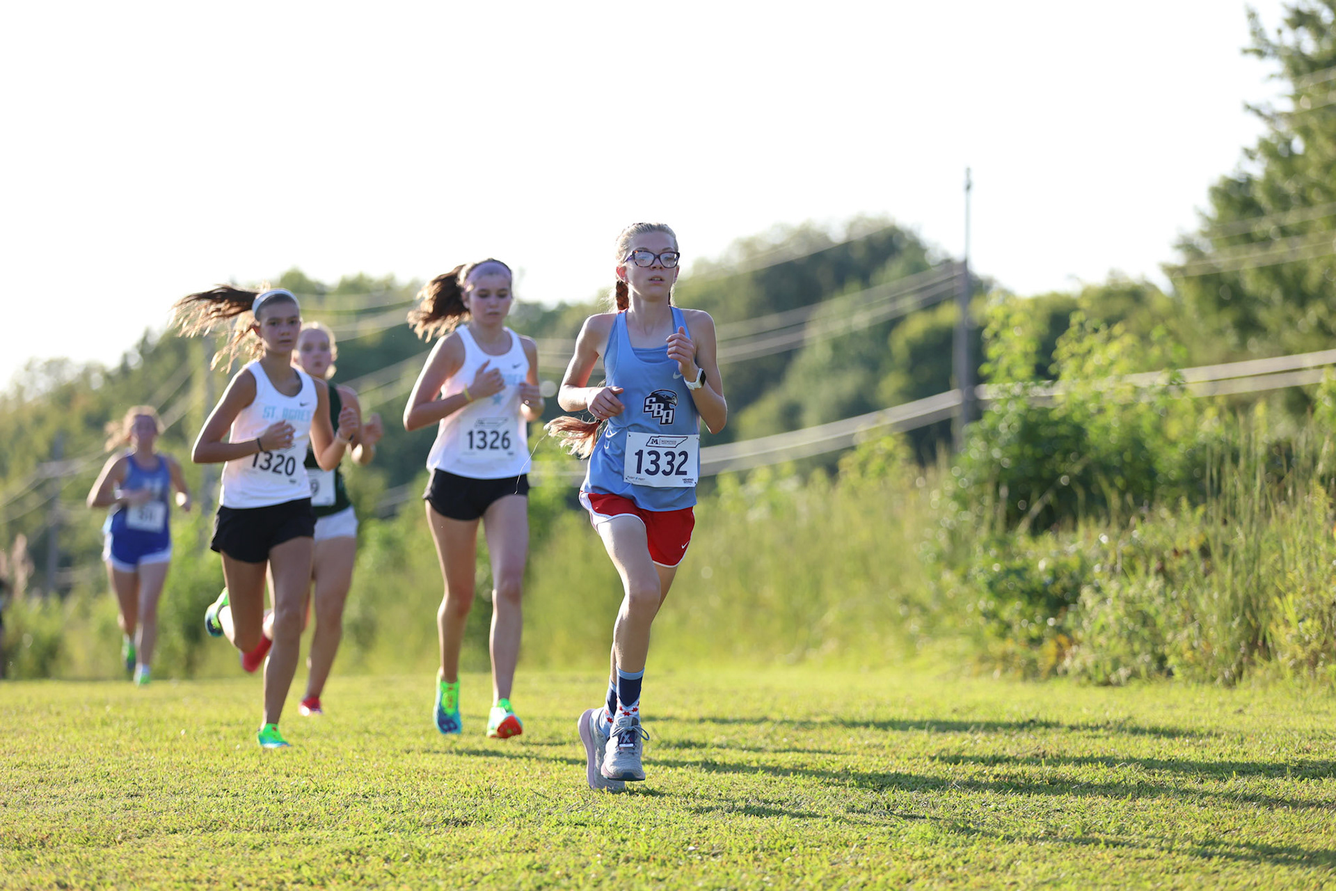 St. Benedict Cross Country MYA Meet 1 at Shelby Farms on Wednesday, September 14, 2022. (Ryan Beatty/SBA)