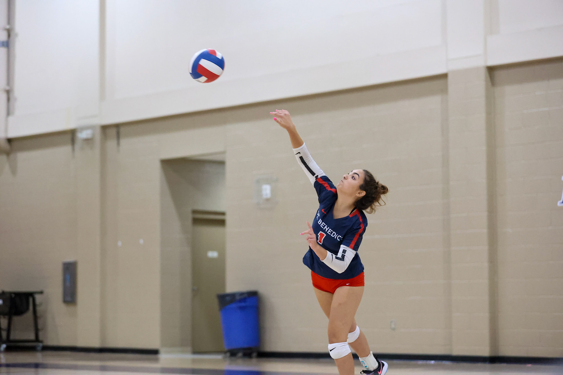 St. Benedict Volleyball vs West Memphis at St. Benedict on Monday, September 12, 2022. (Ryan Beatty/SBA)