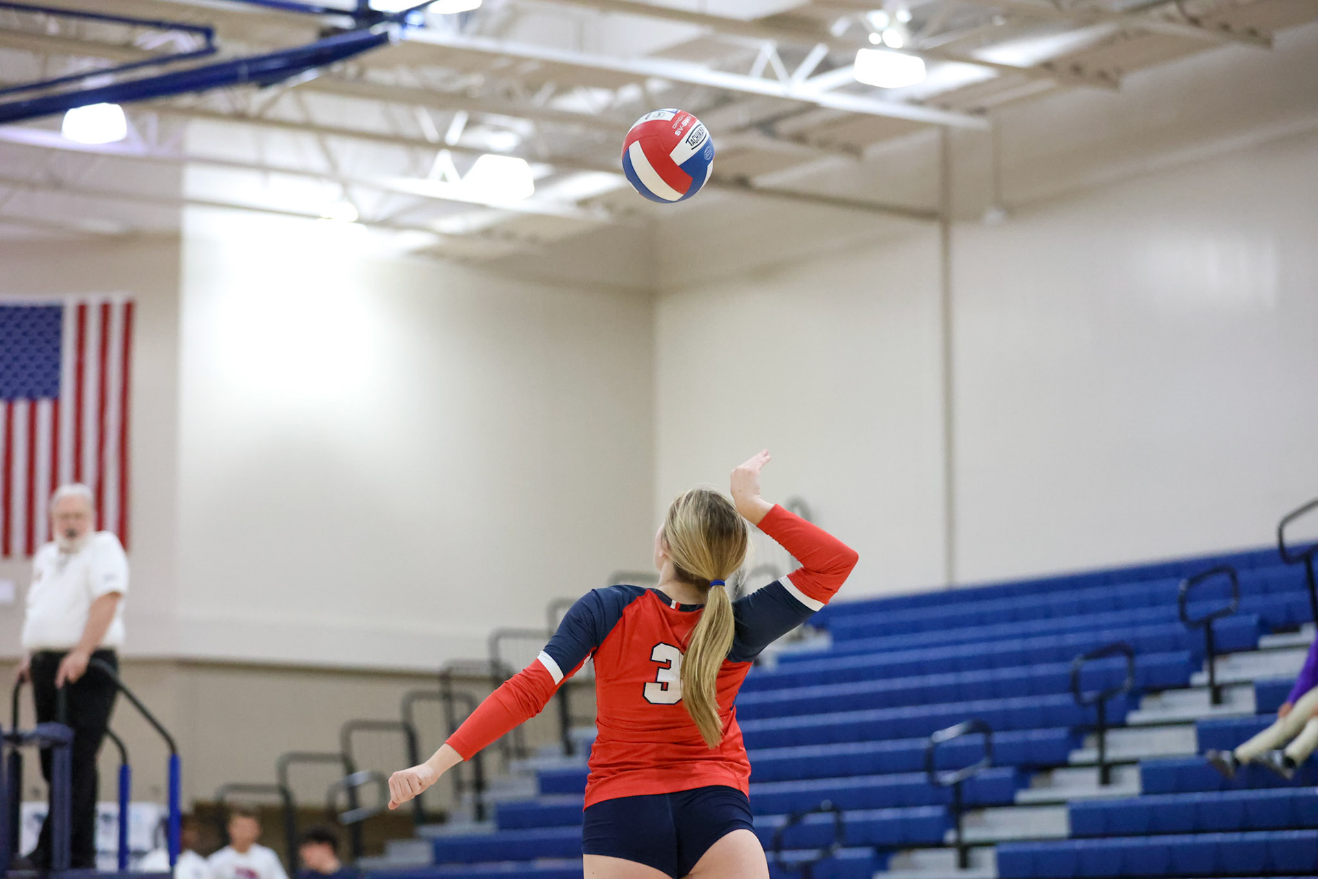 St. Benedict Volleyball vs Hutchison at St. Benedict on Tuesday, September 13, 2022. (Ryan Beatty/SBA)