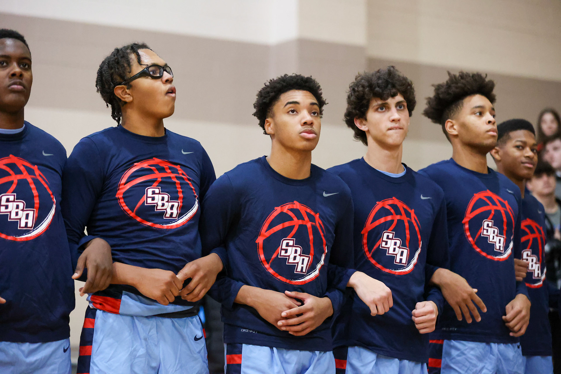 SBA Boys Basketball at MUS. (Ryan Beatty Photo)