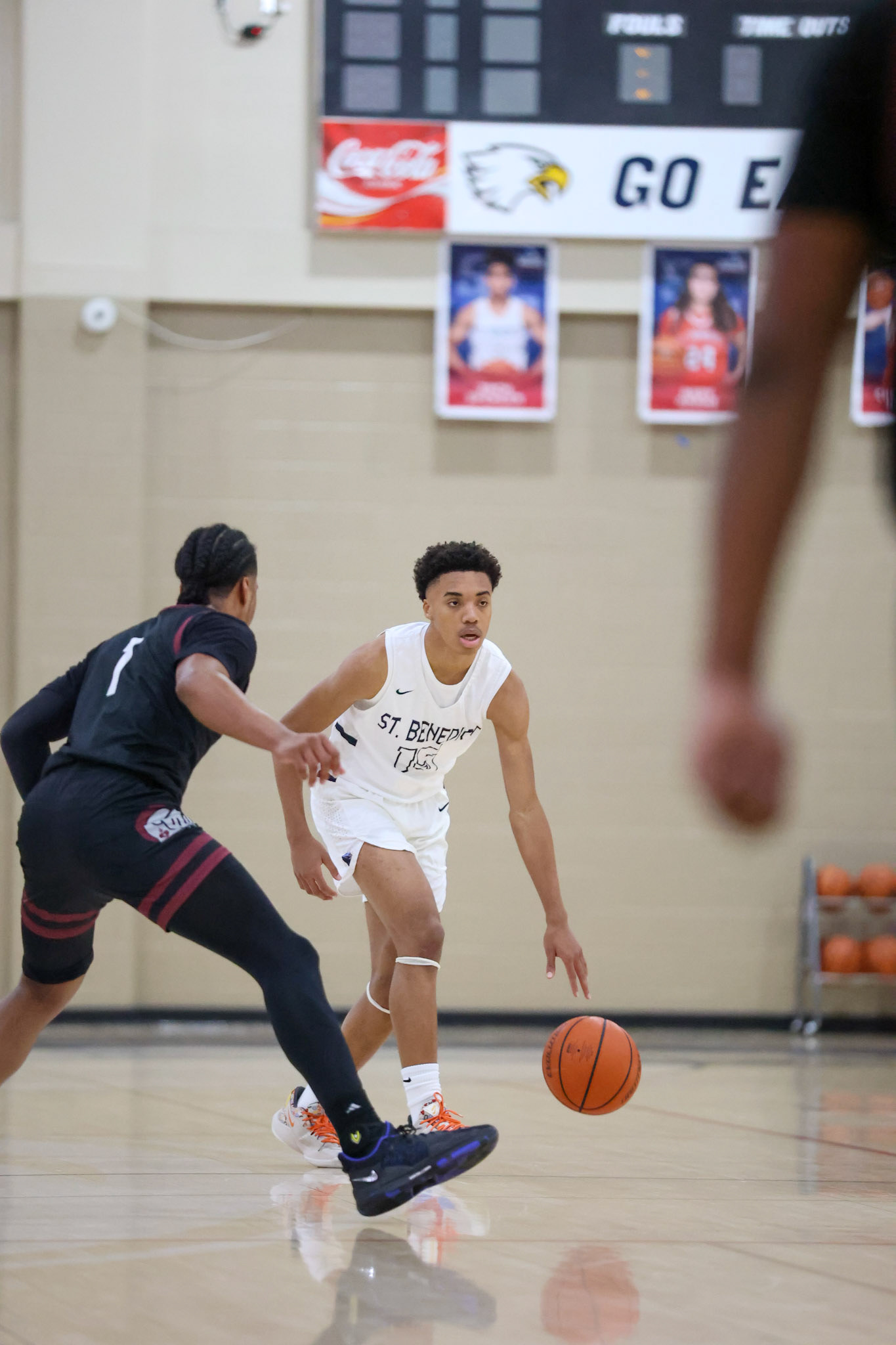 SBA Basketball vs Sacred Heart at the 2022 SBA Holiday Hoops Tournament. (Ryan Beatty Photo)