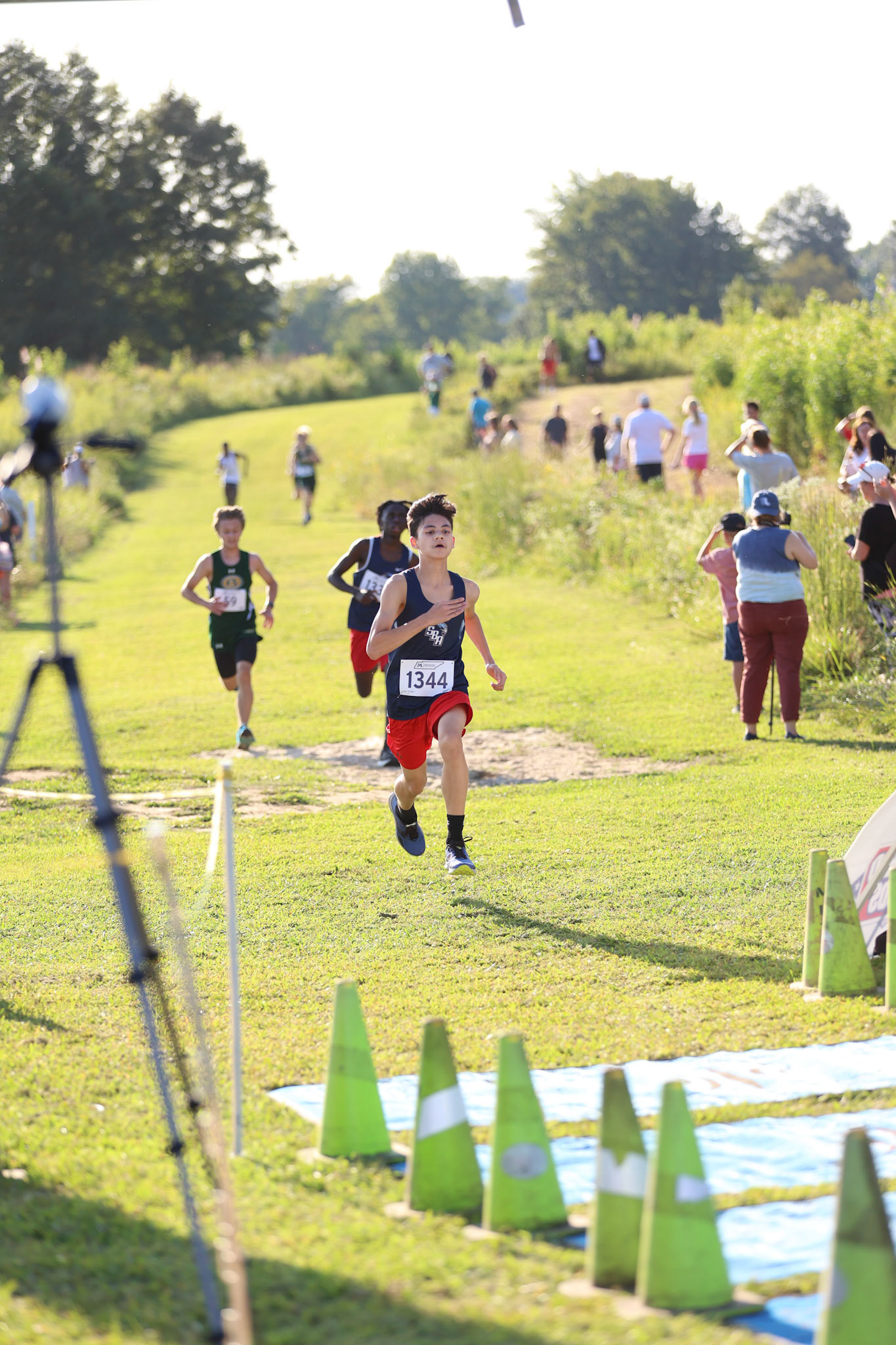 St. Benedict Cross Country MYA Meet 1 at Shelby Farms on Wednesday, September 14, 2022. (Ryan Beatty/SBA)
