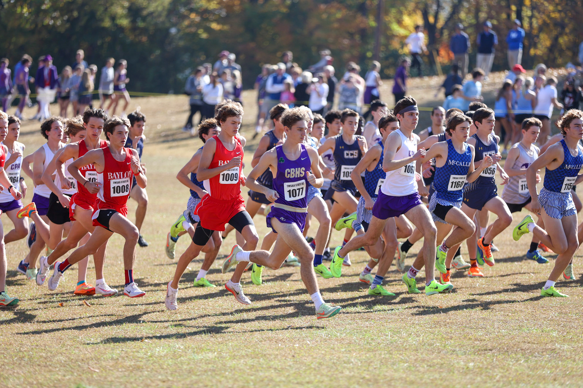 TSSAA Cross Country State Race on Nov. 3rd, 2022 in Hendersonville, TN. (Ryan Beatty/SBA)