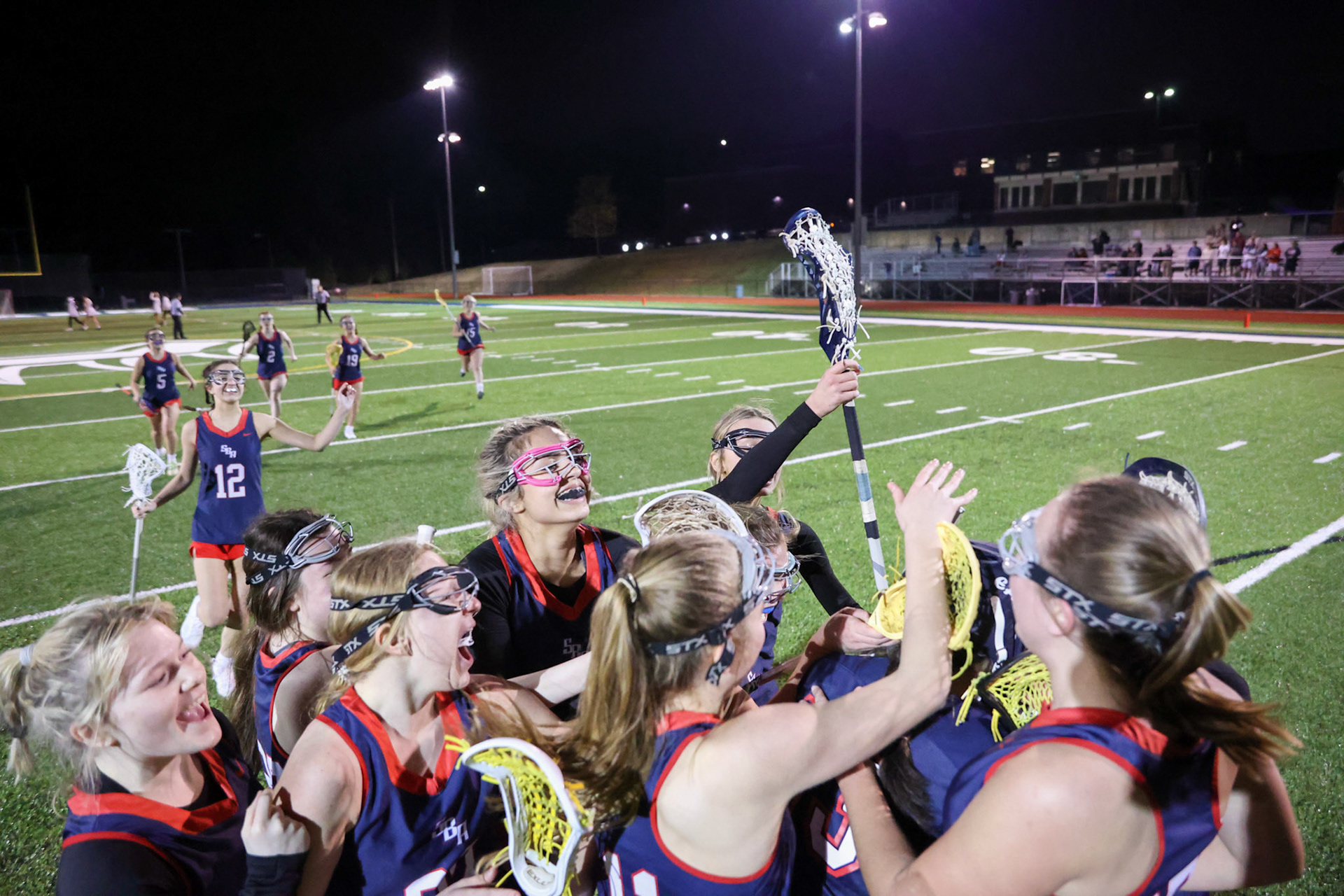 SBA Girls Lacrosse vs Lausanne on Wednesday, March 8, 2023. (Ryan Beatty Photo)