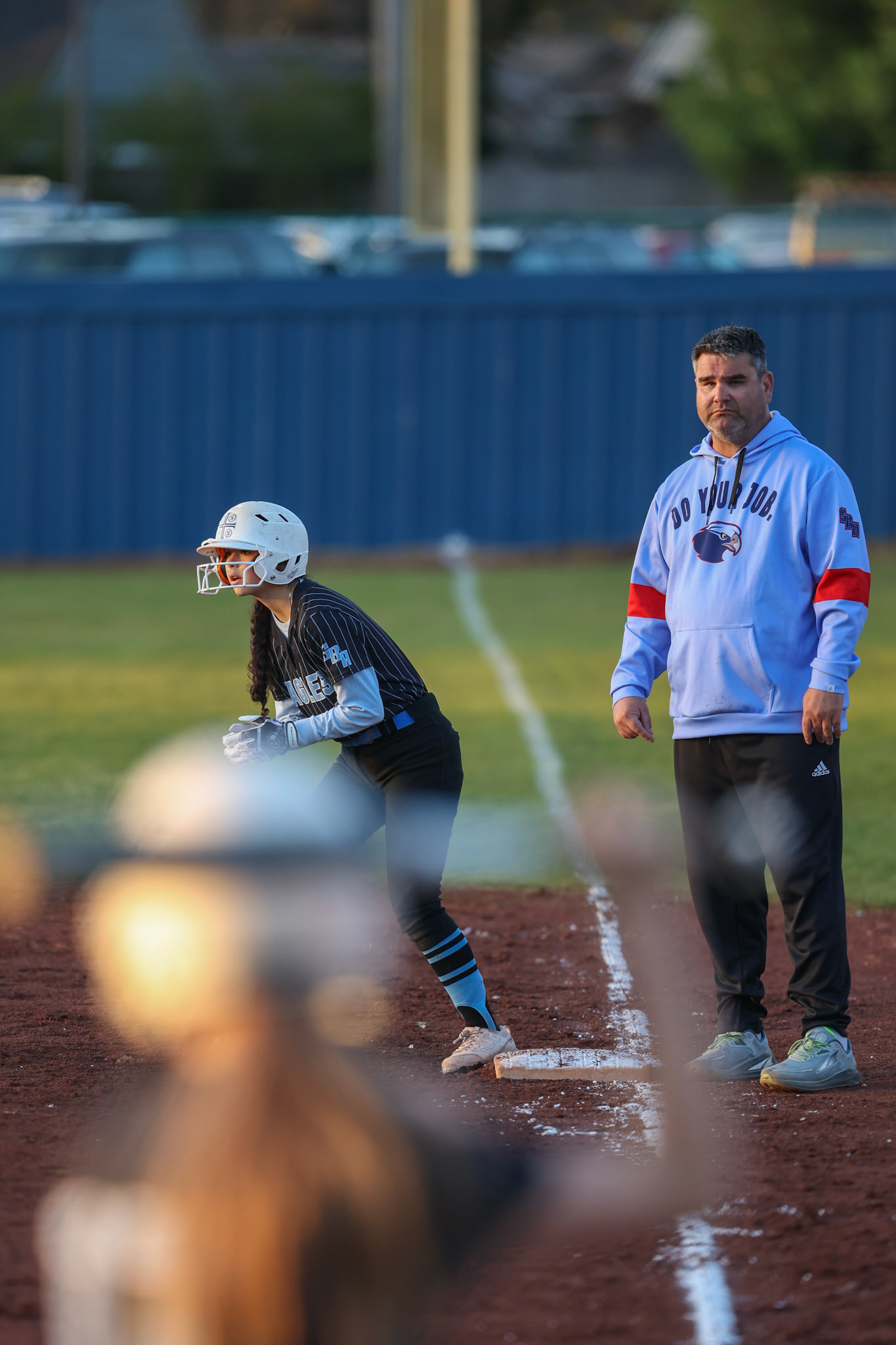 St. Benedict Softball vs St. Agnes Academy on Wednesday April 6, 2022 at St. Benedict At Auburndale High School in Memphis, TN. (Ryan Beatty/SBA)