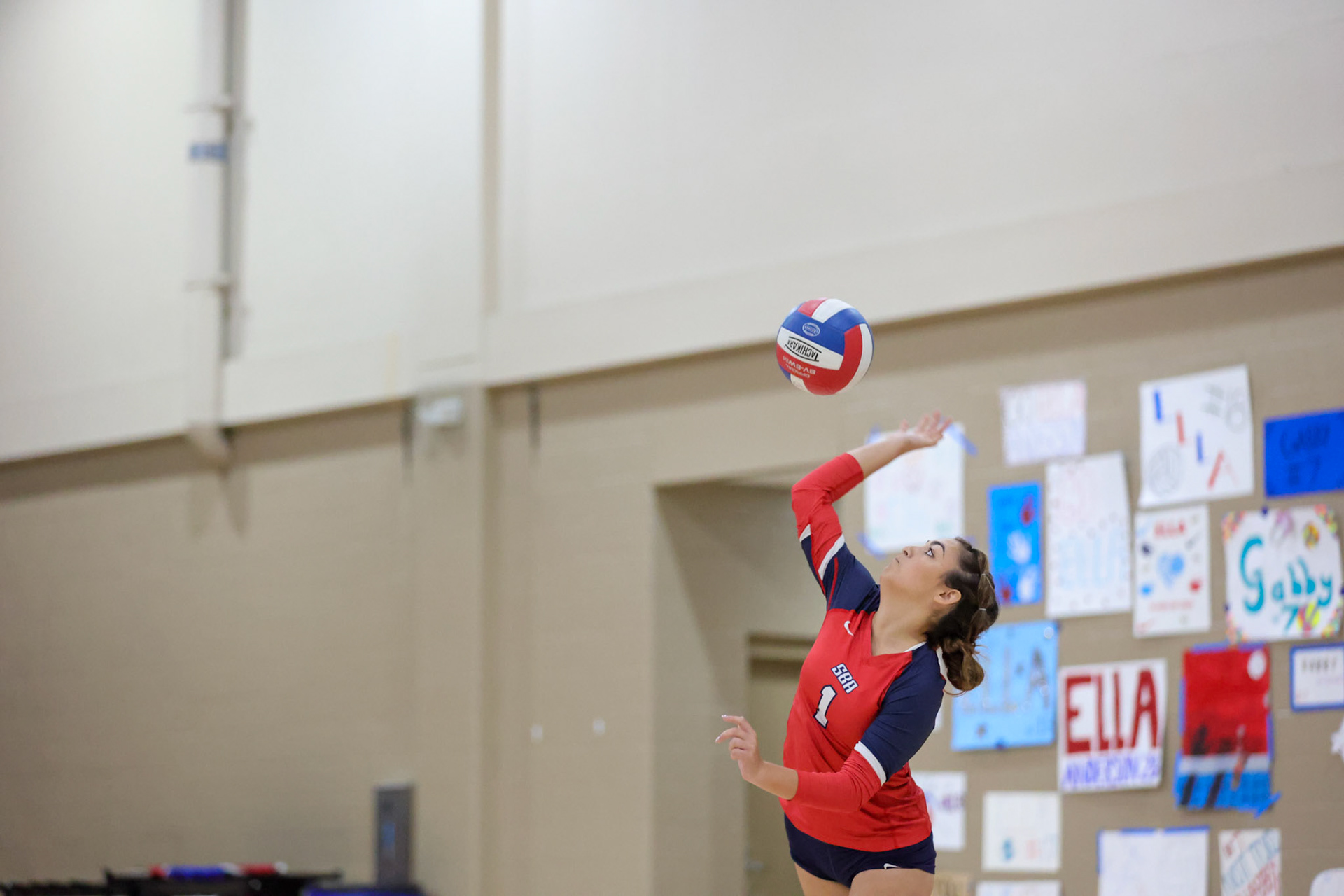 St. Benedict Volleyball vs White Station at St. Benedict at Auburndale in Memphis, TN on Thursday, September 22, 2022. (Ryan Beatty/SBA)