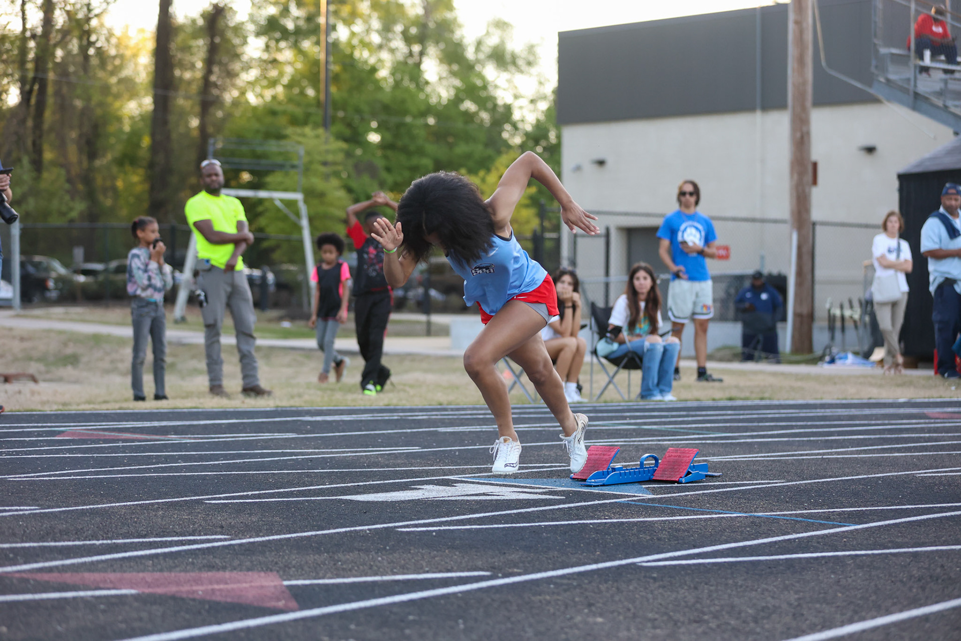 SBA Track at Houston Classic on Friday, April 14, 2023, at Houston High School in Memphis, TN. (Ryan Beatty Photo)
