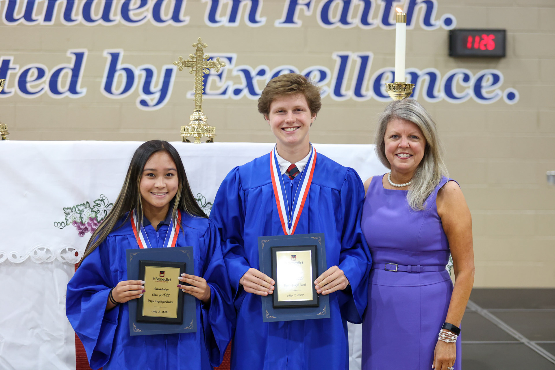 May Crowning at St. Benedict at Auburndale High School in Memphis, TN on May 3, 2022. (Ryan Beatty/SBA)