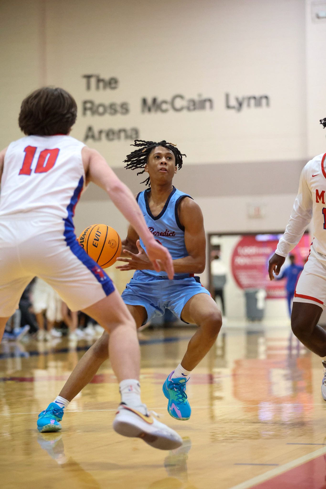 SBA Boys Basketball at MUS. (Ryan Beatty Photo)