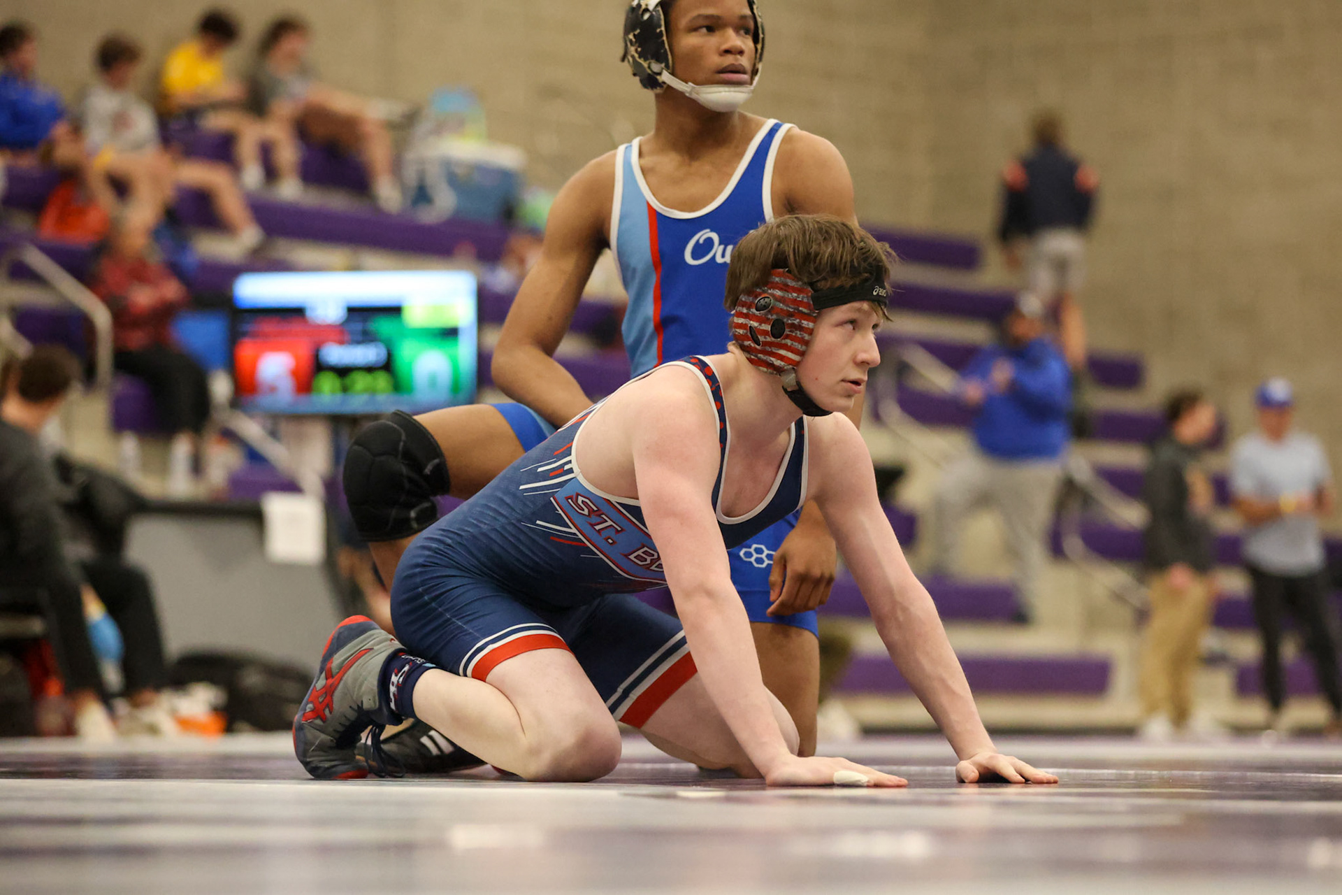 SBA Wrestling Regional Tournament on Saturday, Feb. 11, 2023. (Ryan Beatty Photo)