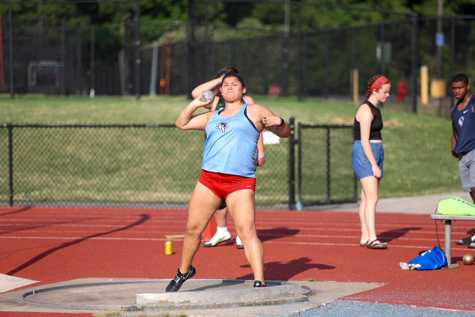 St. Benedict Track at MUS Region Meet on May 11, 2022. (Ryan Beatty/SBA)