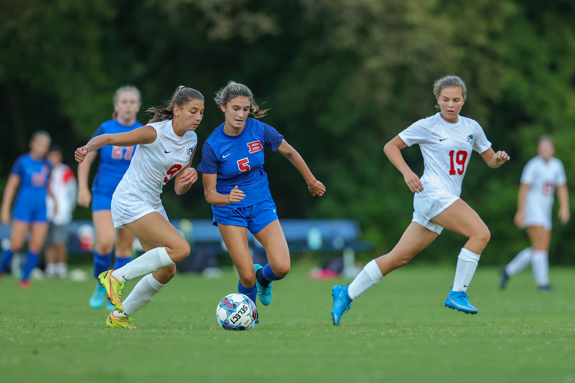 SBA Soccer vs Bartlett at Bartlett High School on Thursday, August 18, 2022. (Ryan Beatty/SBA)