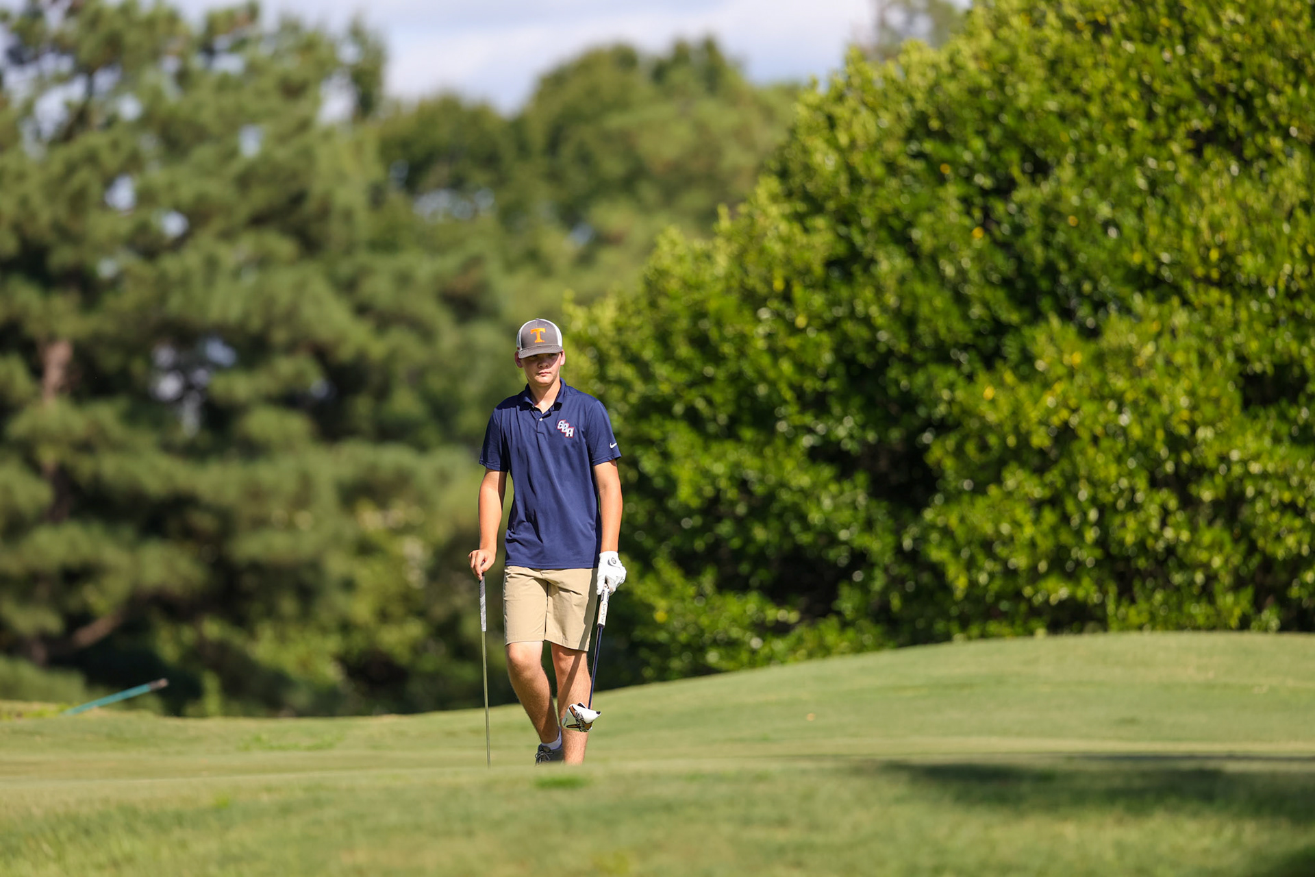 St. Benedict Boys Golf at Colonial on August 30, 2022. (Ryan Beatty/SBA)