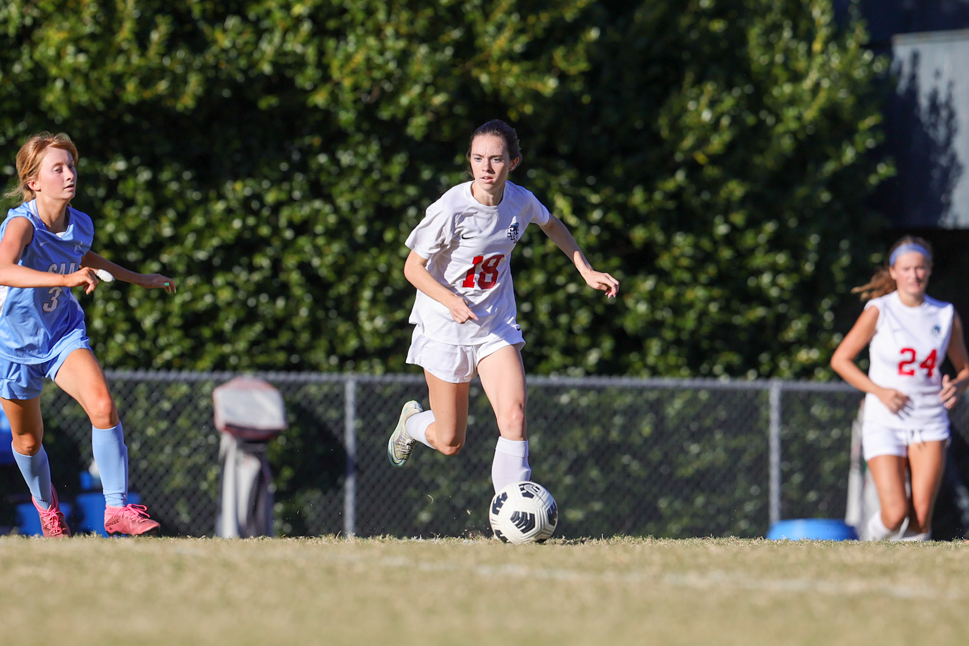 SBA Soccer vs St. Agnes at St. Agnes Academy in Memphis, TN on October 3, 2022. (Ryan Beatty)