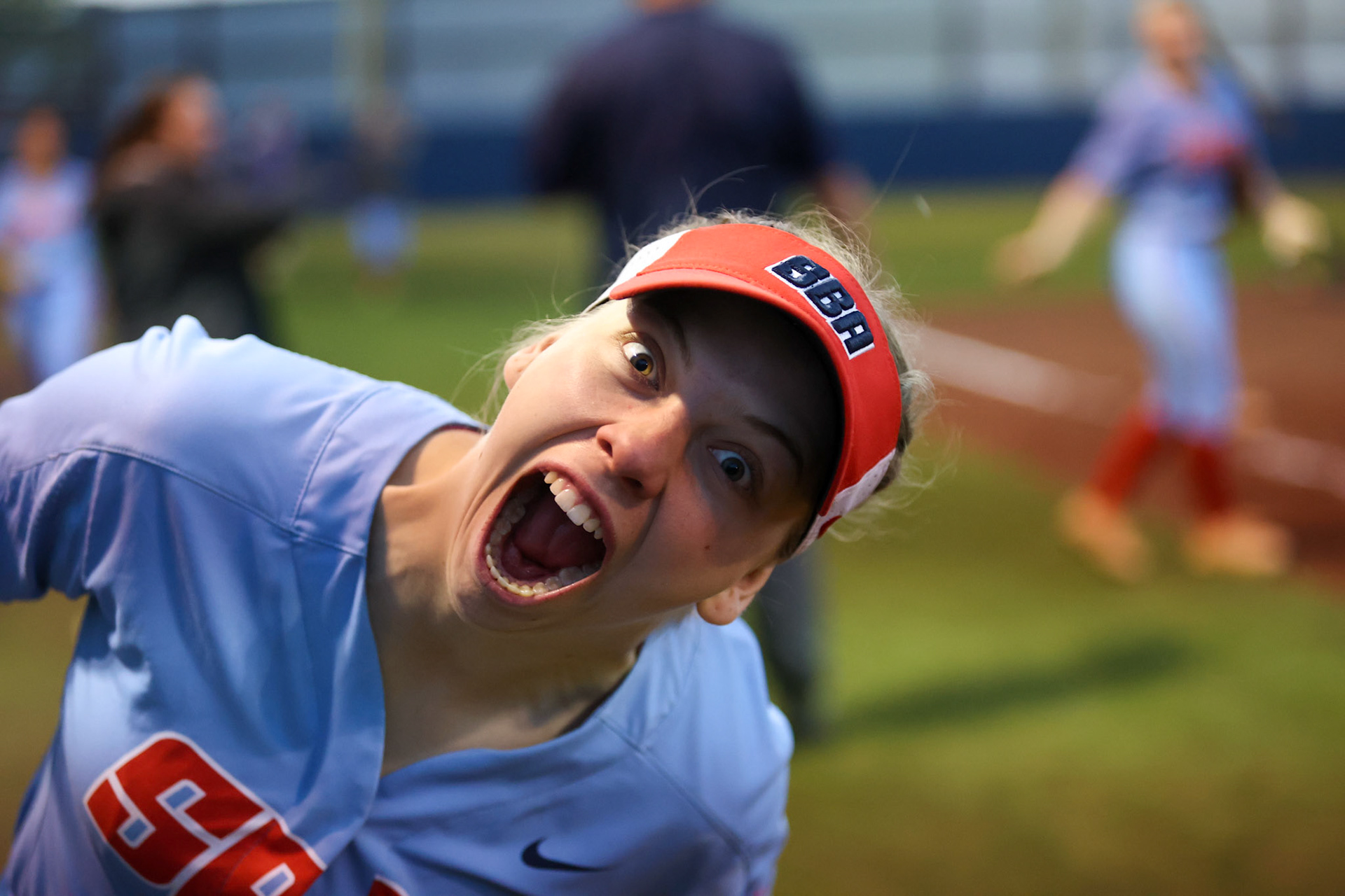 St. Benedict Softball vs Millington on Senior Night at St. Benedict at Auburndale in Memphis, TN on April 20, 2022. (Ryan Beatty/SBA)