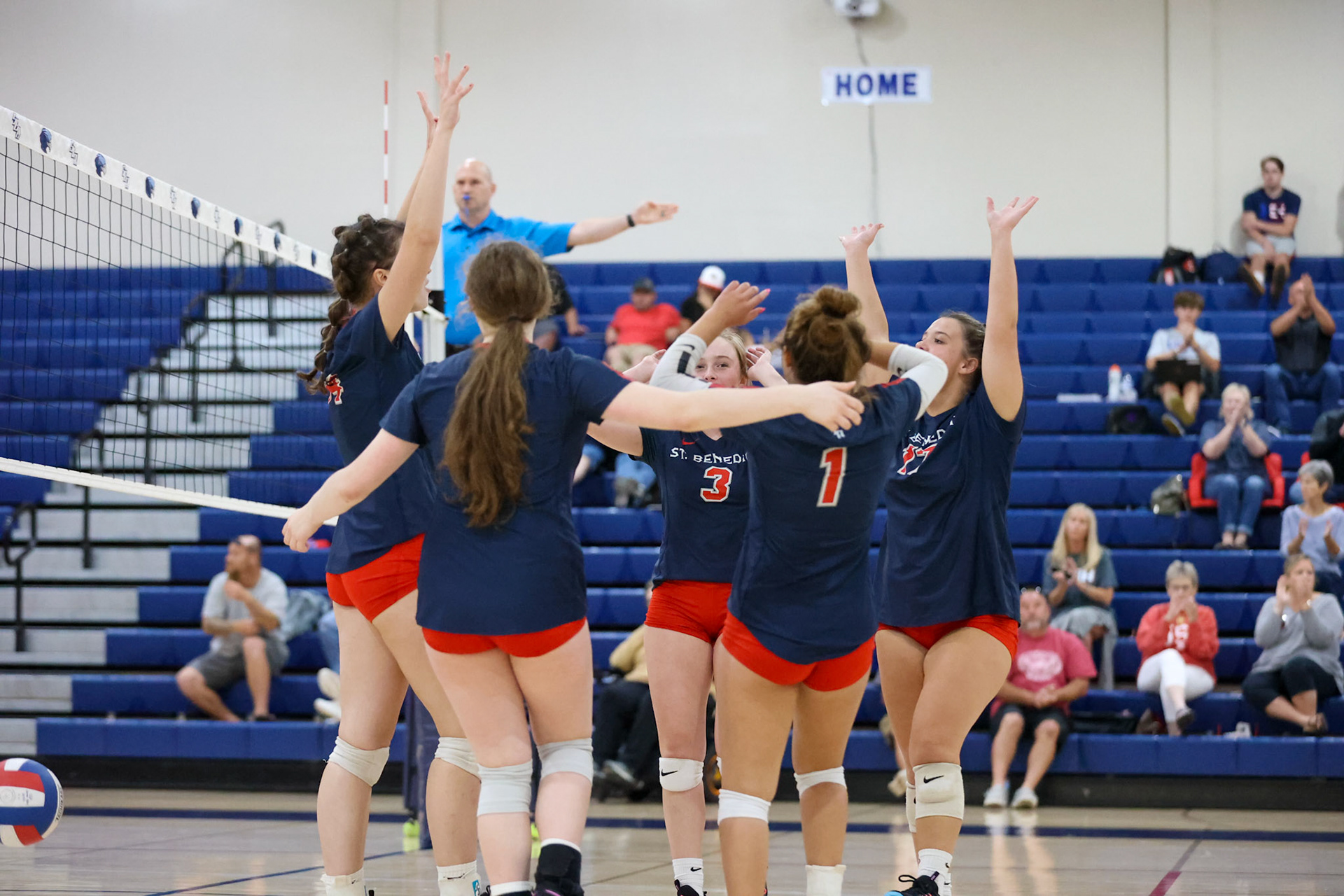 St. Benedict Volleyball vs West Memphis at St. Benedict on Monday, September 12, 2022. (Ryan Beatty/SBA)
