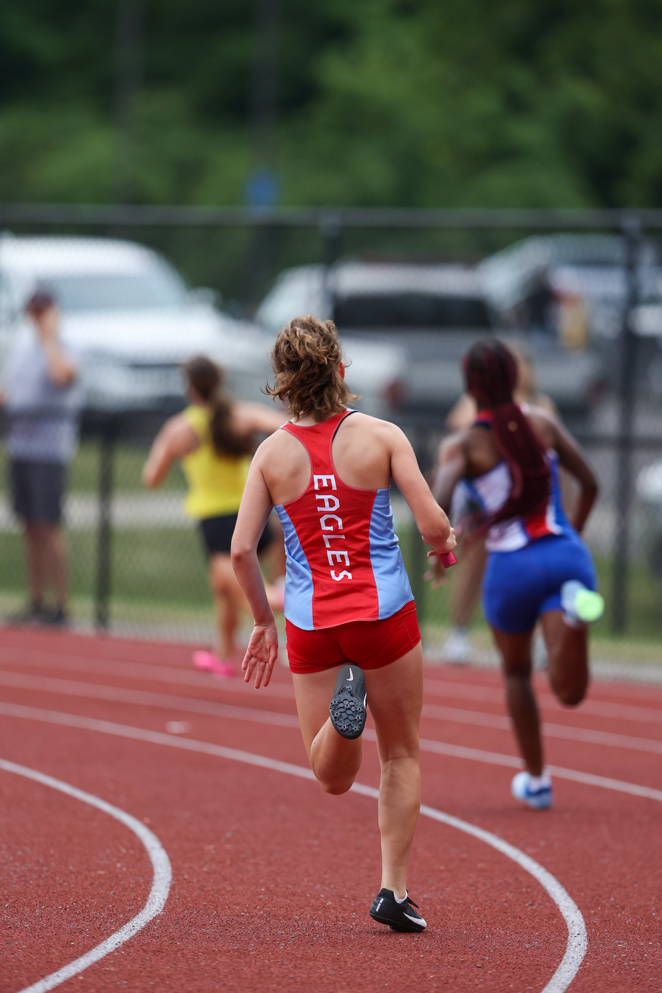 St. Benedict Track at Memphis University School in Memphis, TN on May 3, 2022. (Ryan Beatty/SBA)