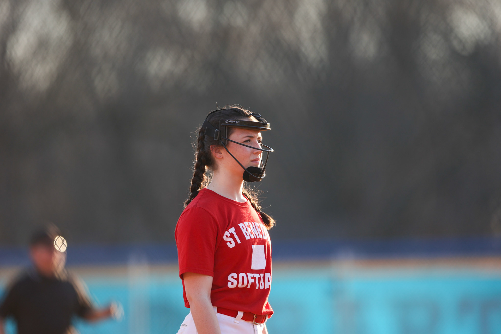 St. Benedict Softball vs Bartlett High School on March 3, 2022 at W.J. Freeman Park in Memphis, TN (Ryan Beatty/SBA)