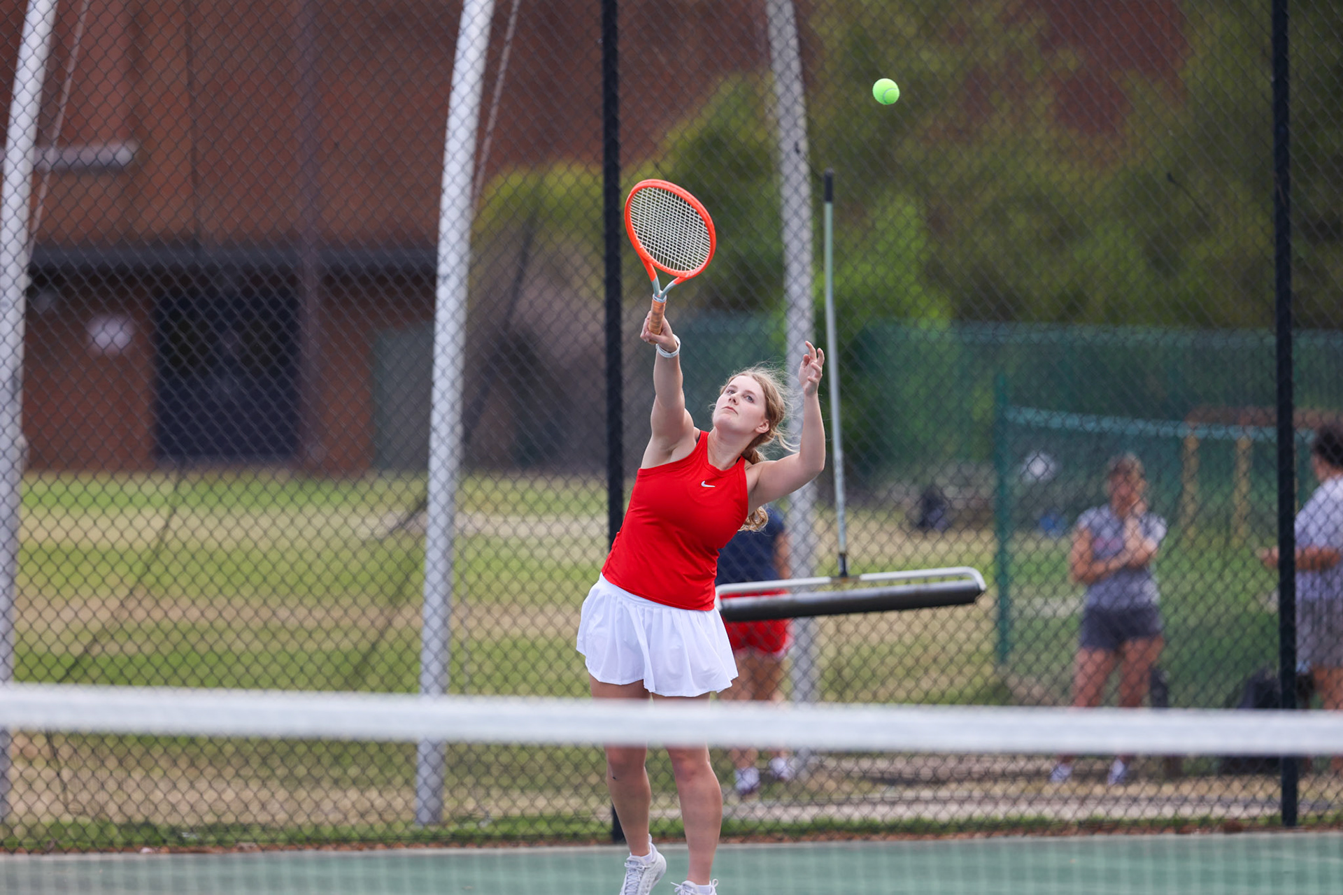 SBA Tennis vs Houston on Thursday, April 13, 2023. (Ryan Beatty Photo)
