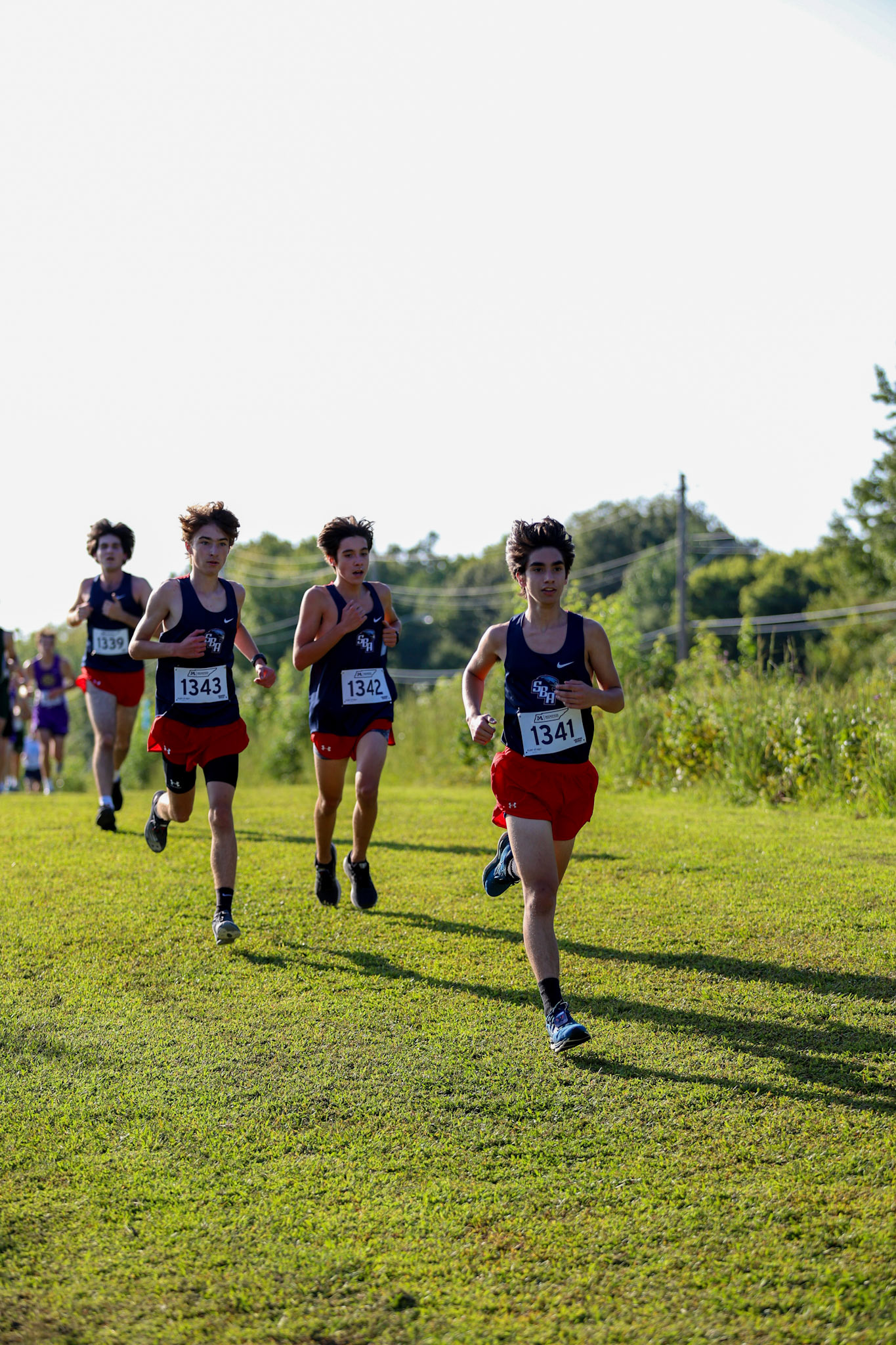 St. Benedict Cross Country MYA Meet 1 at Shelby Farms on Wednesday, September 14, 2022. (Ryan Beatty/SBA)