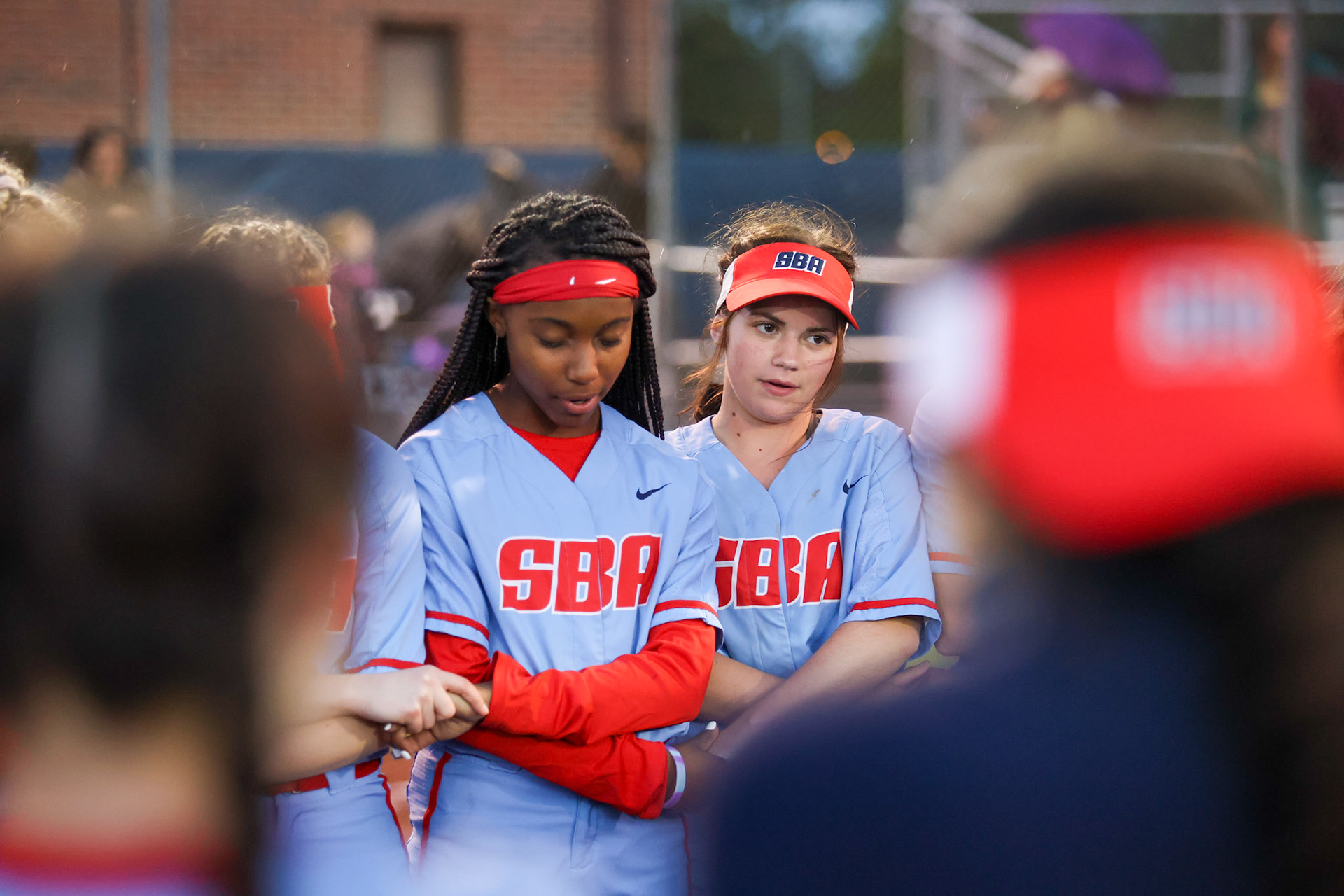 St. Benedict Softball vs Millington on Senior Night at St. Benedict at Auburndale in Memphis, TN on April 20, 2022. (Ryan Beatty/SBA)