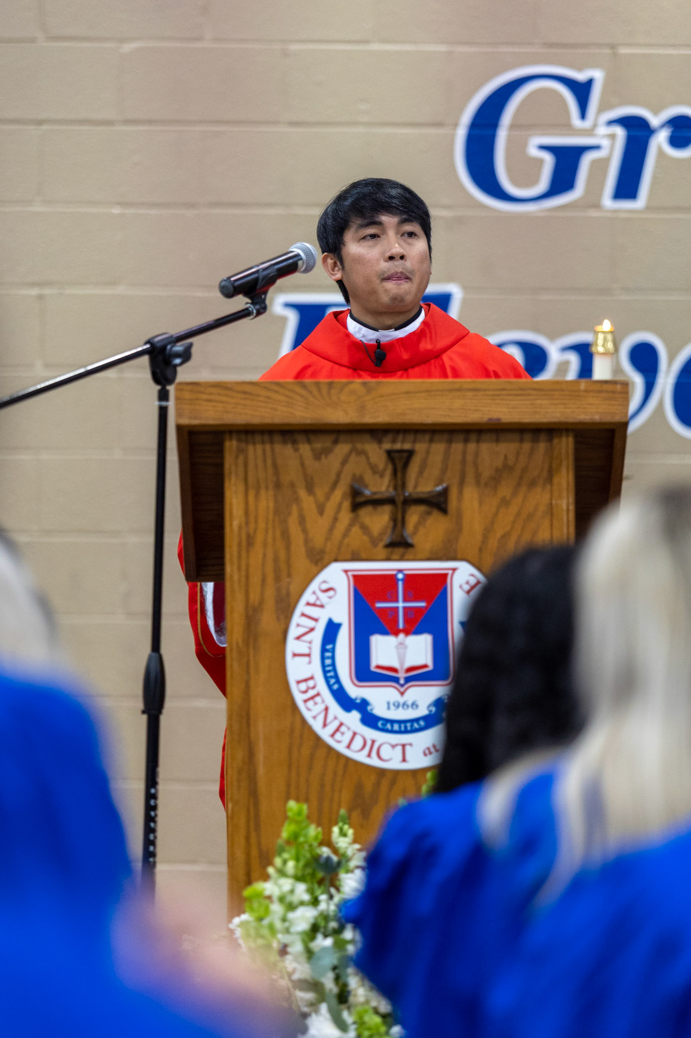 May Crowning at St. Benedict at Auburndale High School in Memphis, TN on May 3, 2022. (Ryan Beatty/SBA)