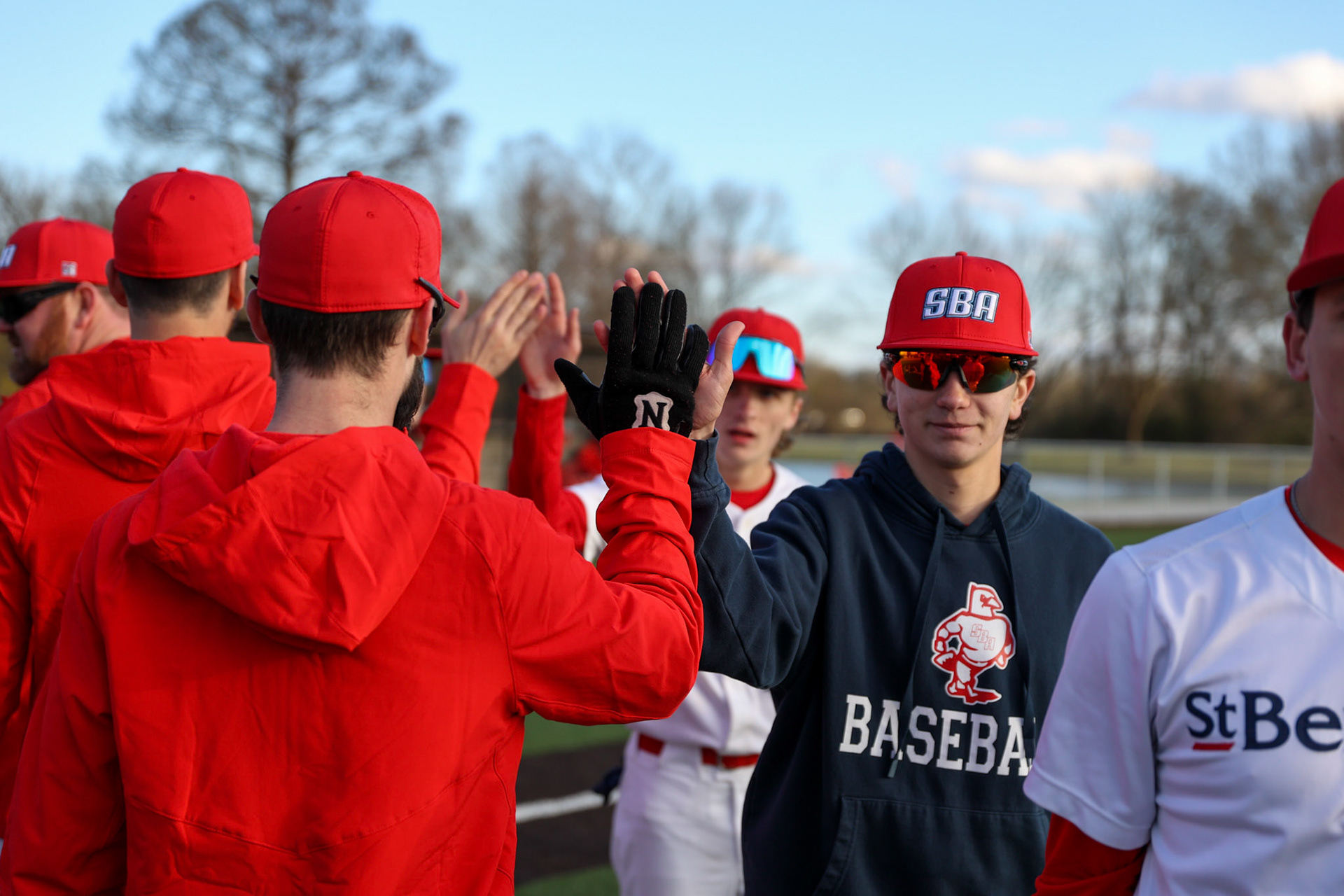 SBA Baseball vs Fayette Academy at USA Stadium in Millington, TN on Monday, March 13, 2023. (Ryan Beatty Photo)