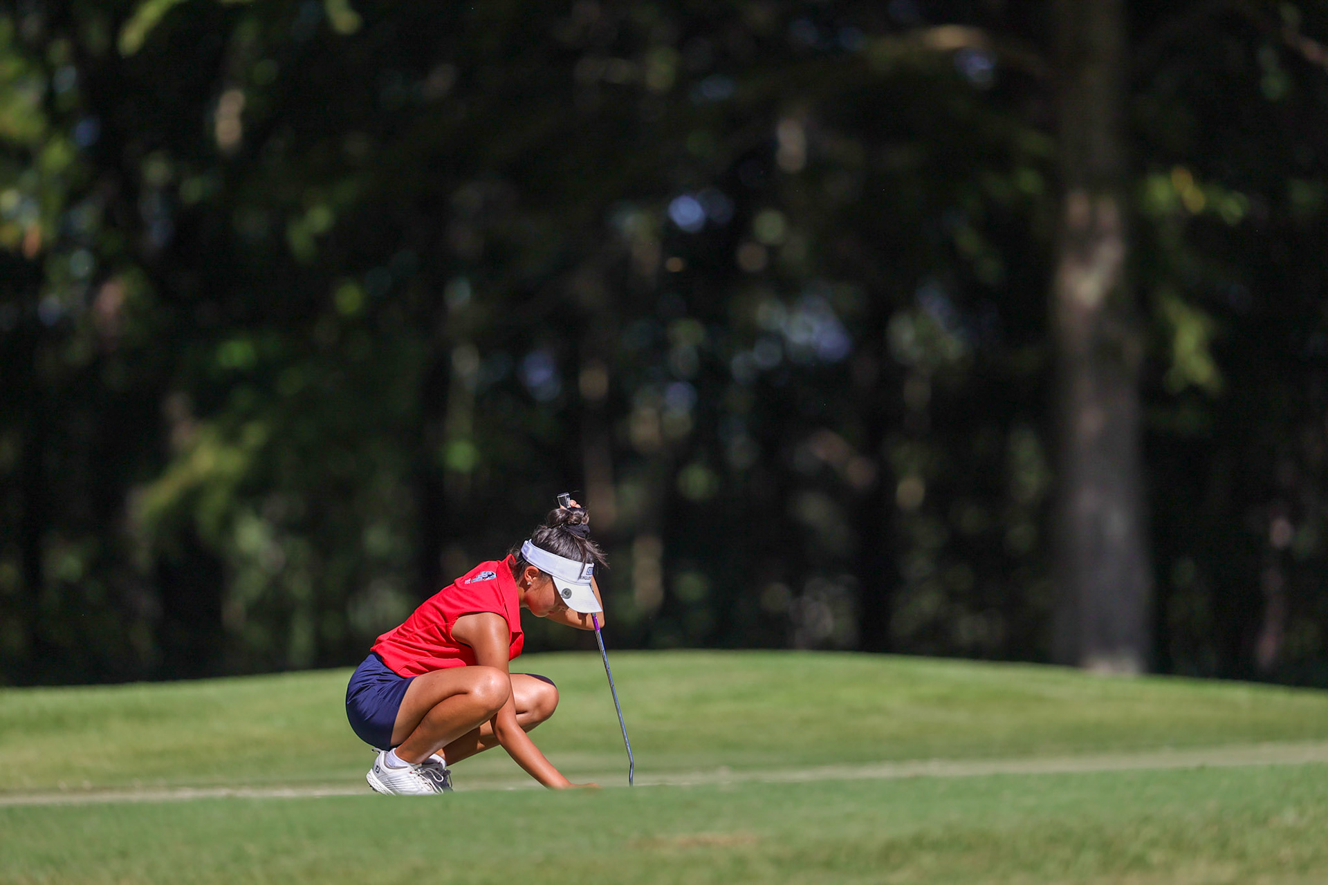 St. Benedict Girls Golf at Windyke on August 31, 2022. (Ryan Beatty/SBA)
