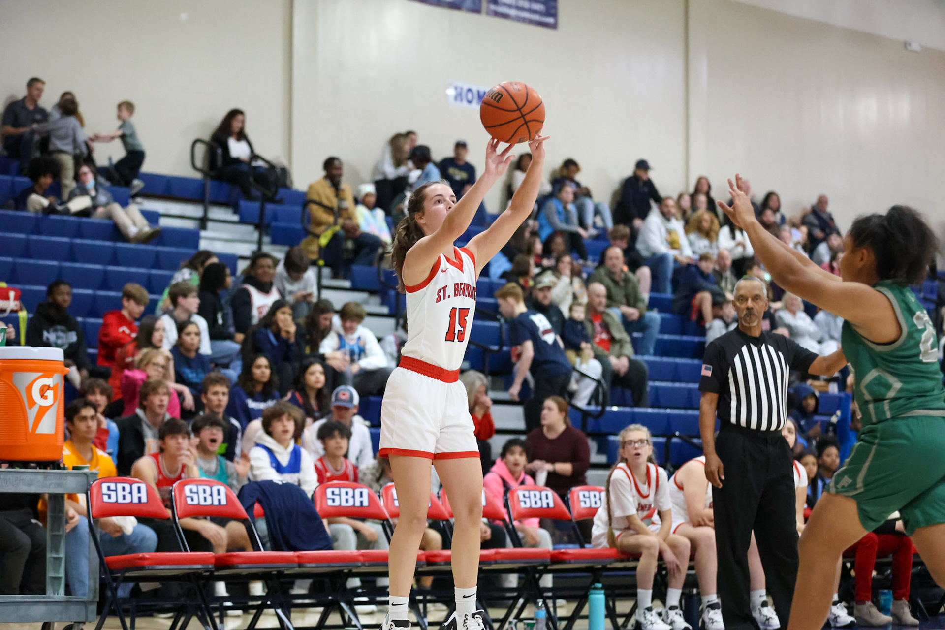 SBA Basketball vs FACS on Friday, Nov. 18, 2022. (Ryan Beatty/SBA)