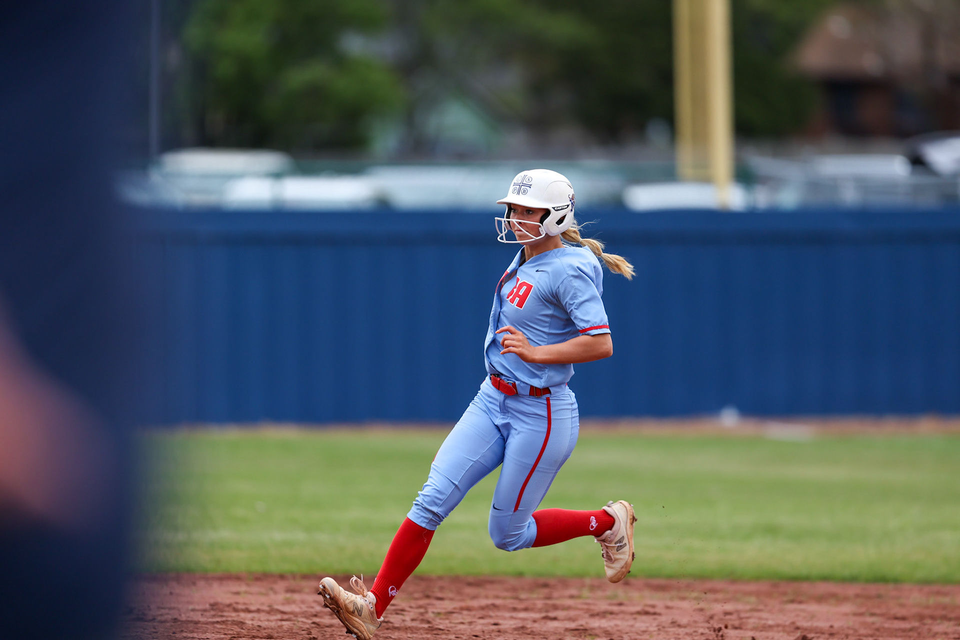 St. Benedict Softball vs Millington on Senior Night at St. Benedict at Auburndale in Memphis, TN on April 20, 2022. (Ryan Beatty/SBA)