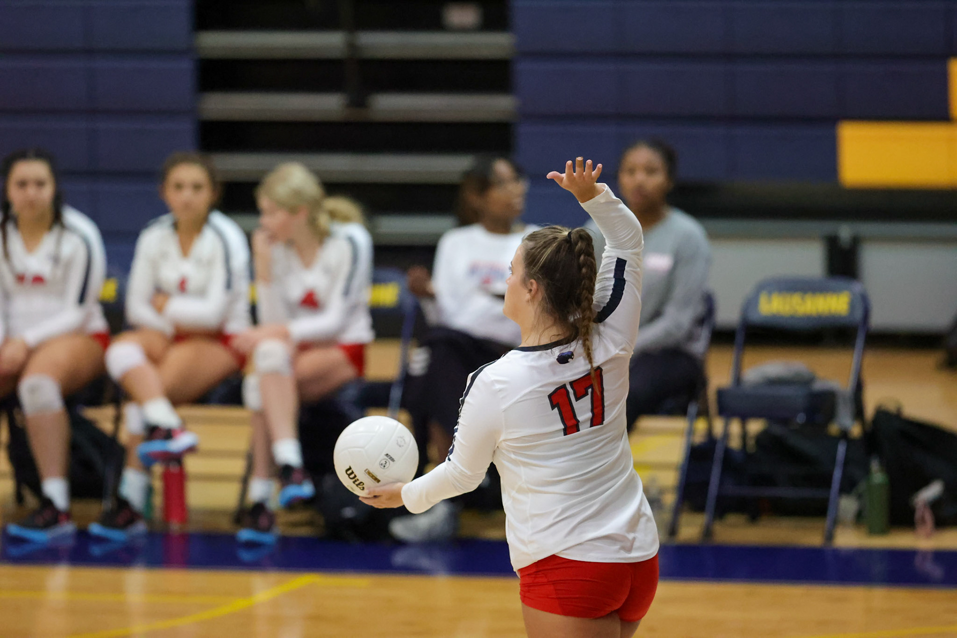 SBA Volleyball vs Lausanne on Wednesday, August 17, 2022. (Ryan Beatty/SBA)