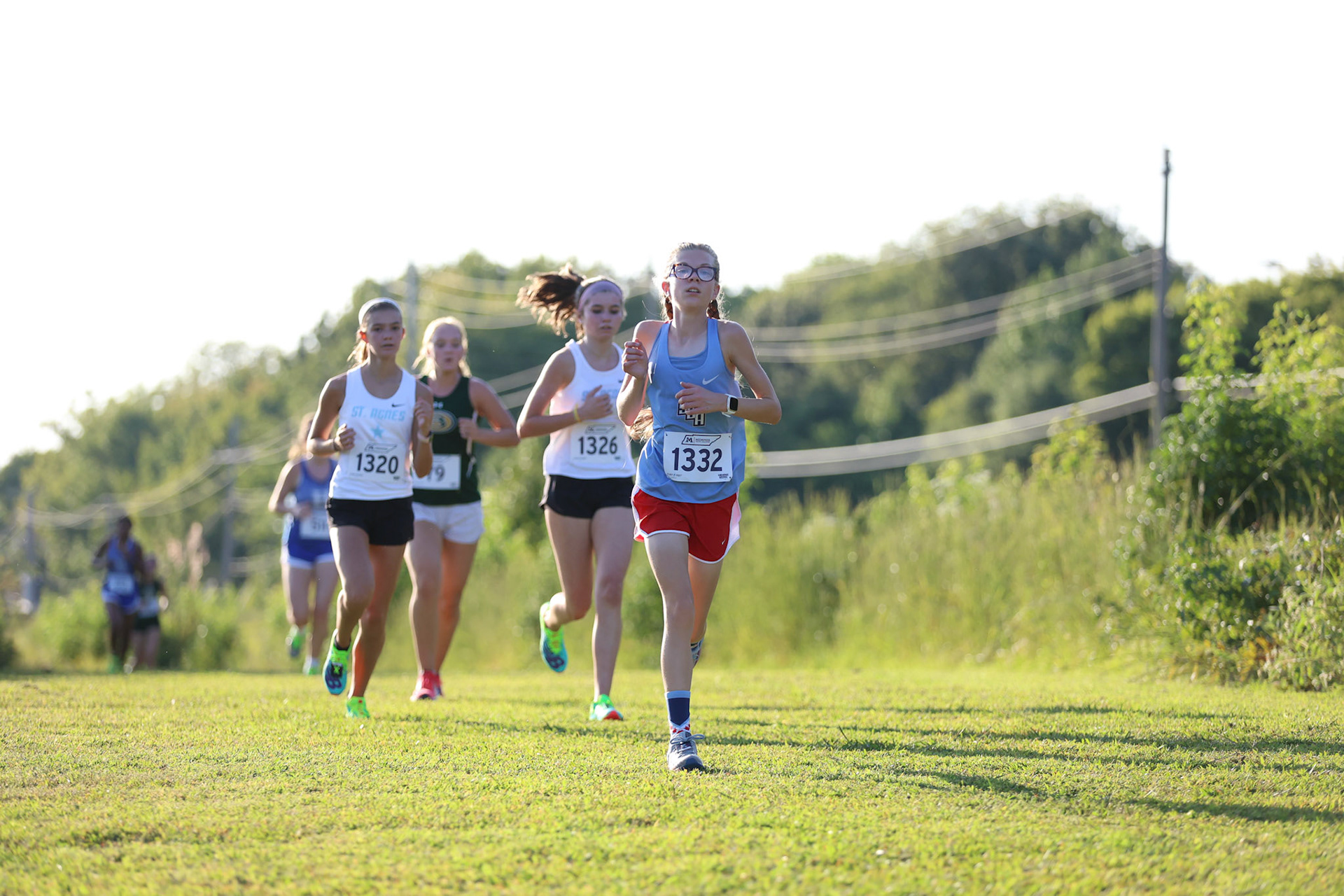 St. Benedict Cross Country MYA Meet 1 at Shelby Farms on Wednesday, September 14, 2022. (Ryan Beatty/SBA)