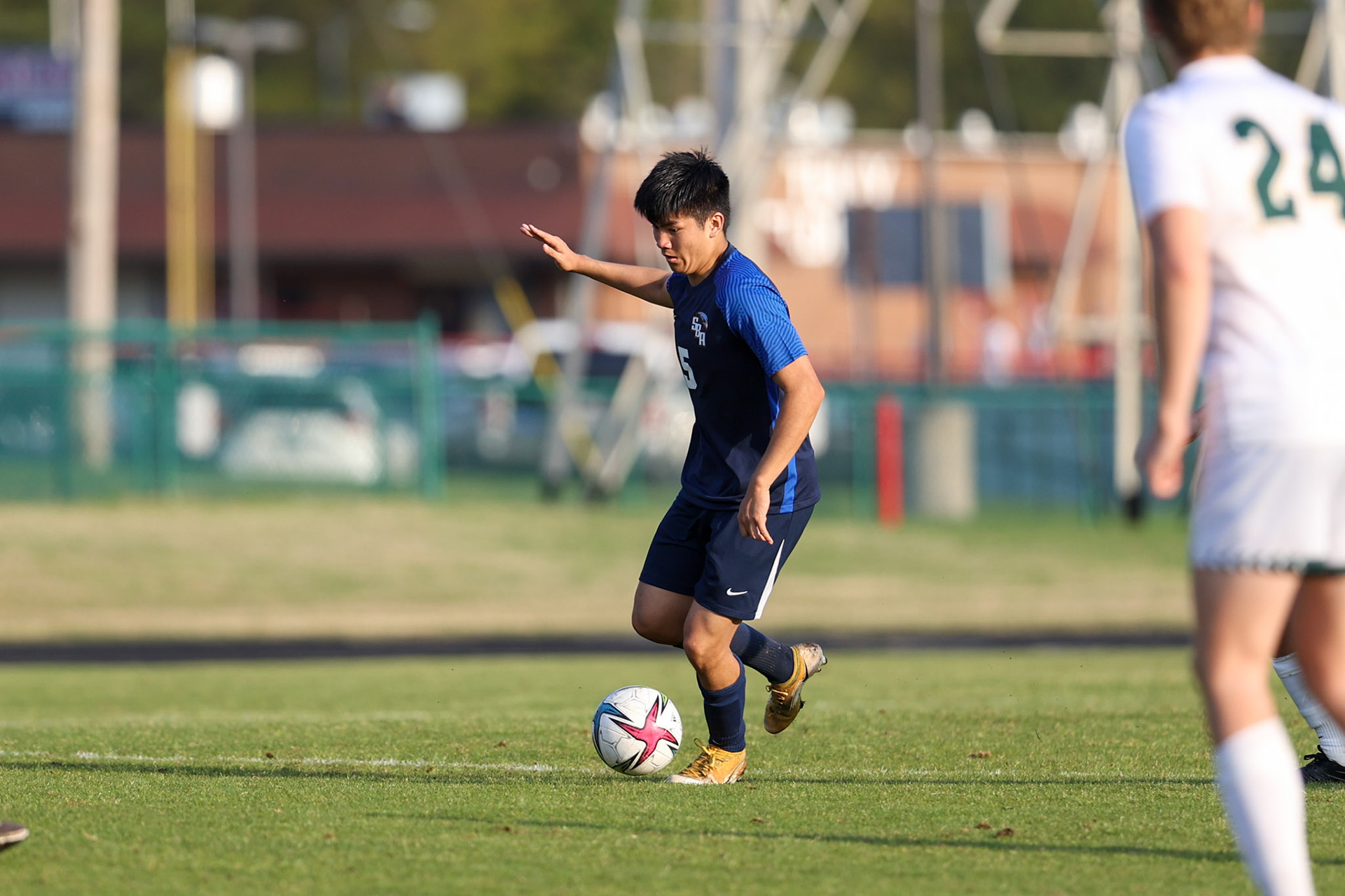 St. Benedict Soccer vs Briarcrest at St. Benedict at Auburndale High School in Memphis, TN on April 21, 2022. (Ryan Beatty/SBA)