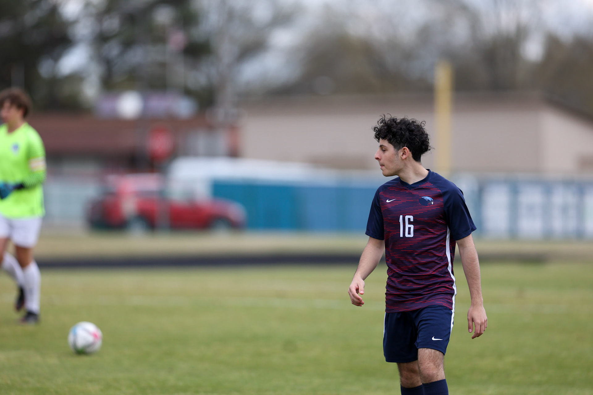 St. Benedict Soccer vs Millington on April 7, 2022 at St. Benedict At Auburndale High School in Memphis, TN. (Ryan Beatty/SBA)